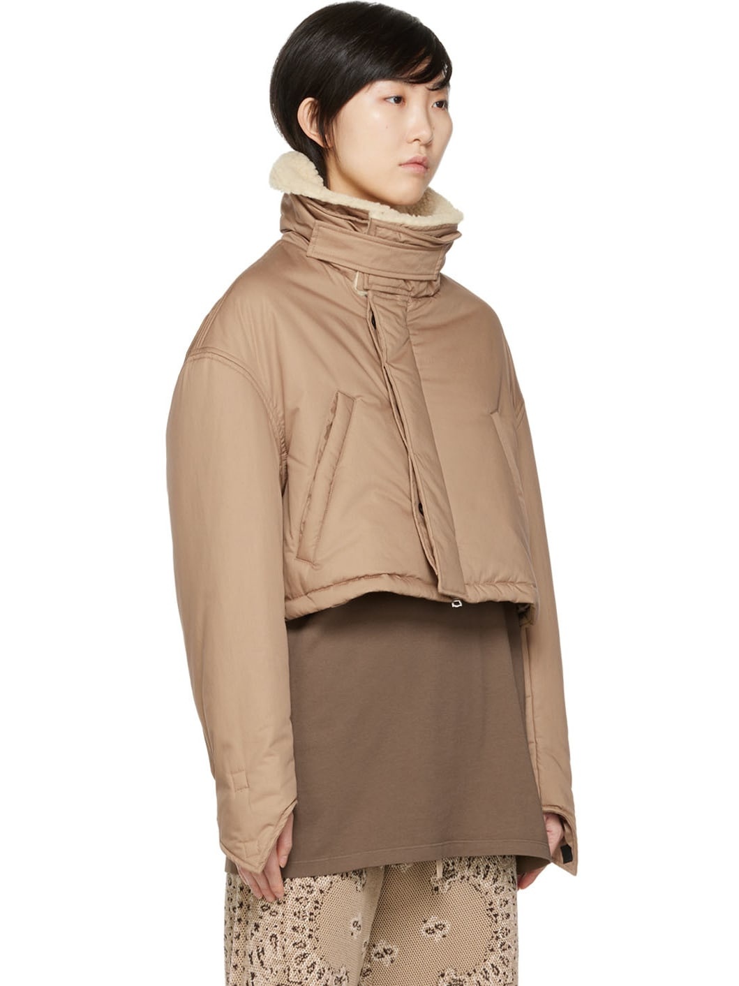 Tan Cotton Jacket - 2