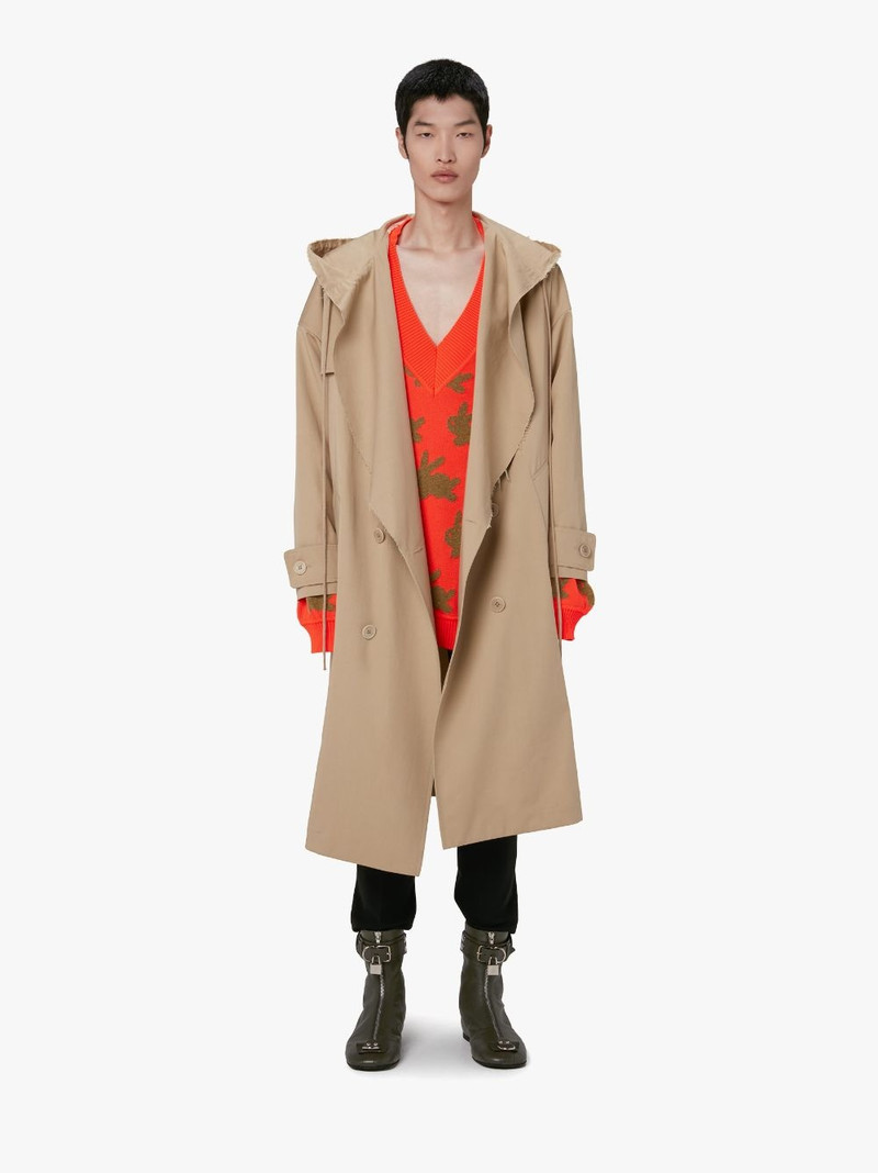 JW Anderson HOODED TRENCH COAT outlook