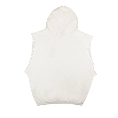 Raf Simons Raf Simons Oversized Sleeveless Hoodie Sweatshirt 'White' outlook