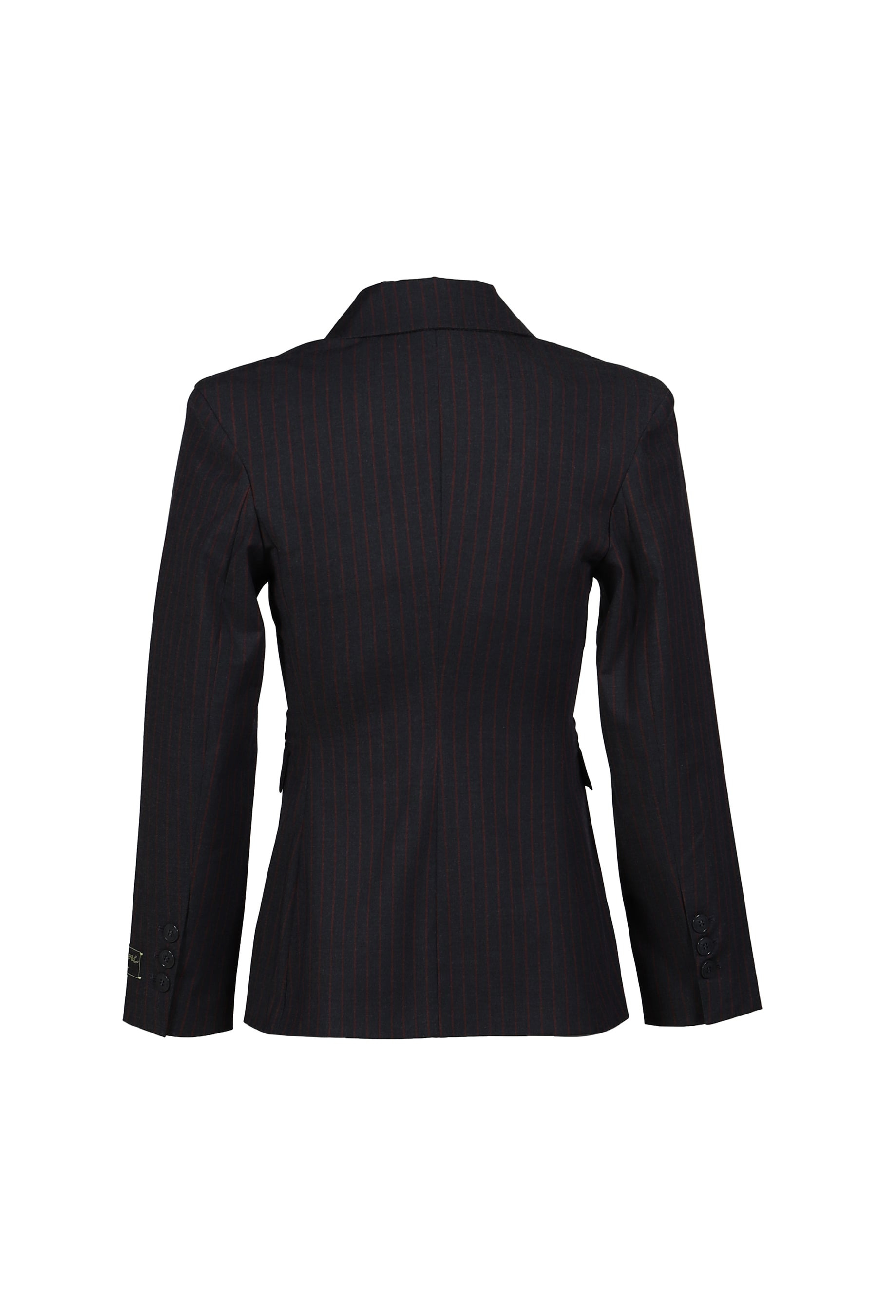 STRETCH STRIPE BLAZER / PHANTOM - 6