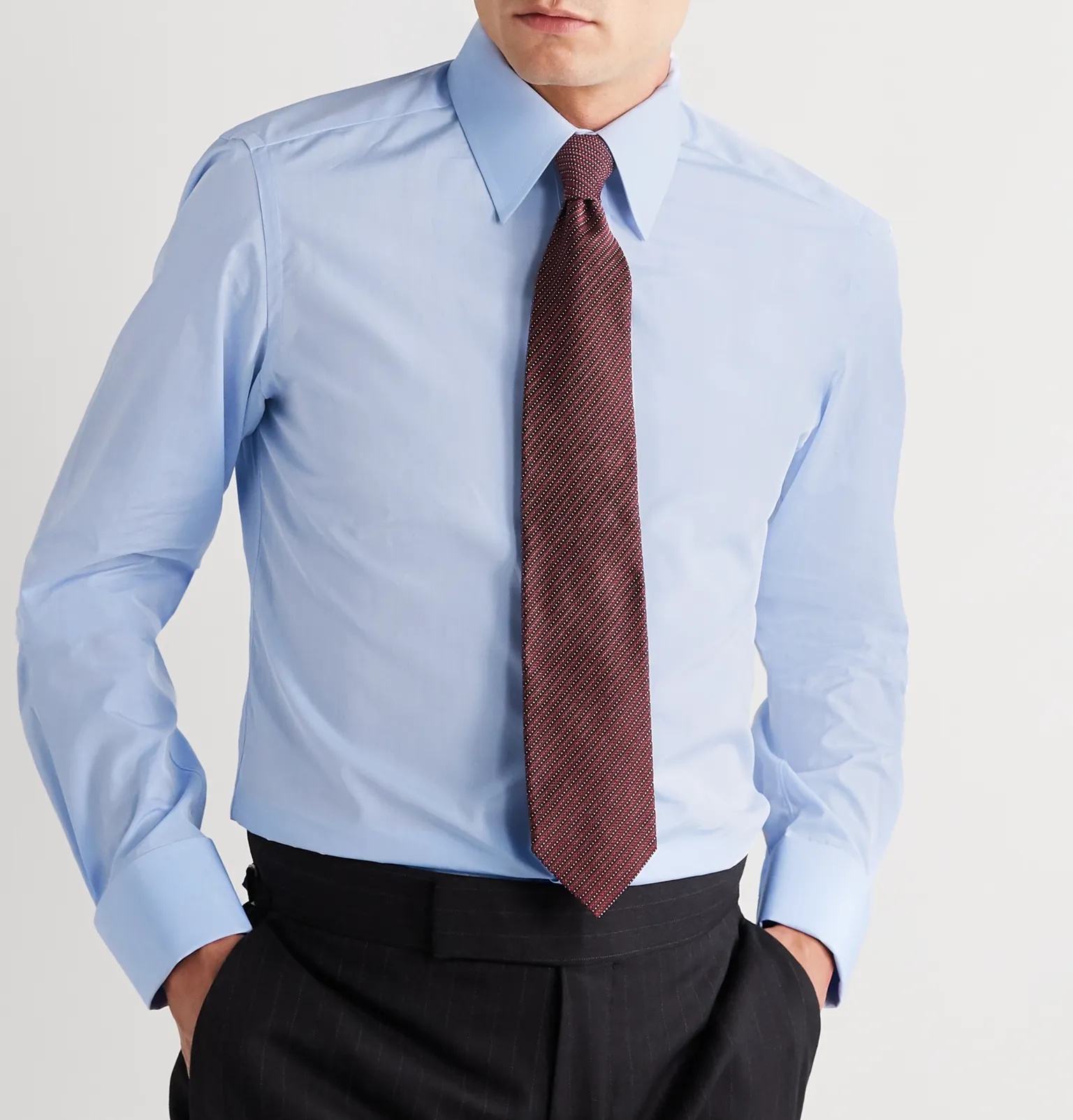 Slim-Fit Sea Island Cotton Shirt - 4