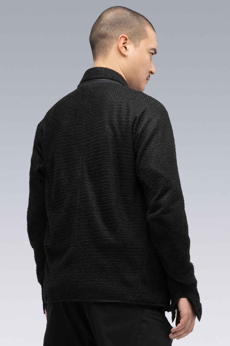 J89-AD Lofted Knit Fiber Modular Liner Jacket Black 4