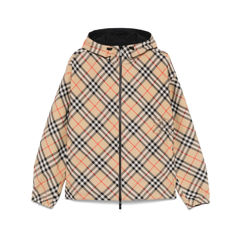 Burberry Neutrals Jackets - Hooded Jackets Men - 1