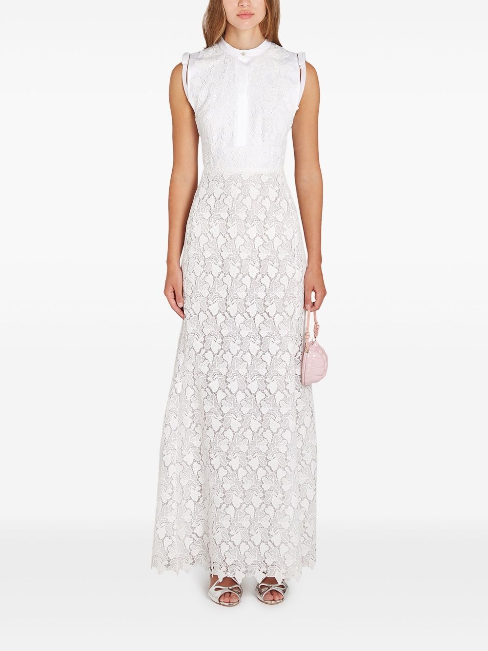 macramé maxi dress - 2