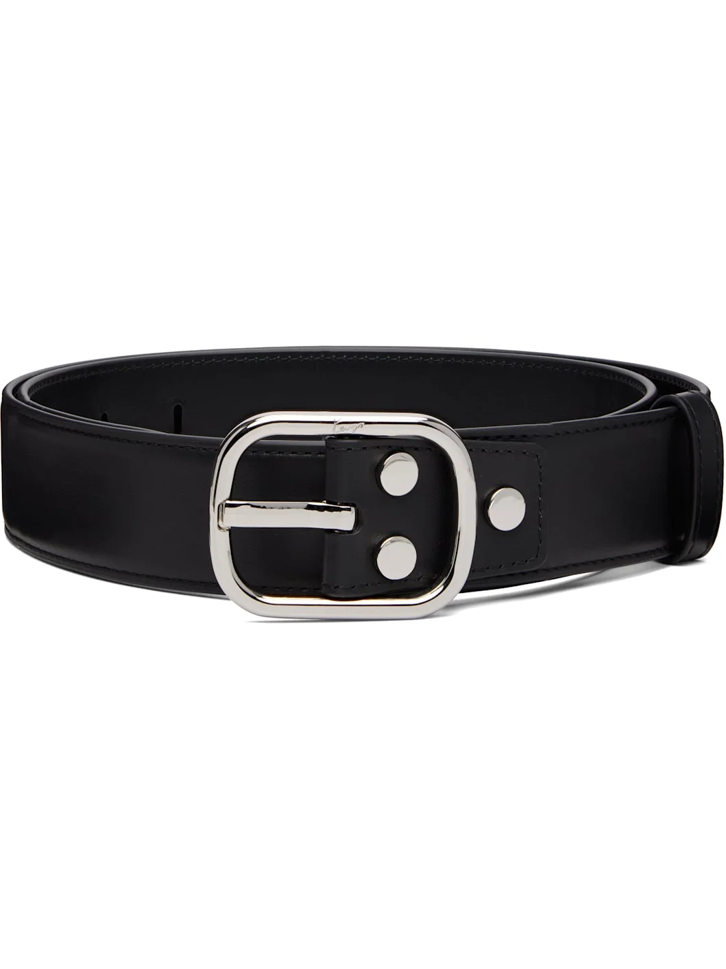 Black Kenzo Paris 'KENZO Buckle' Belt - 1
