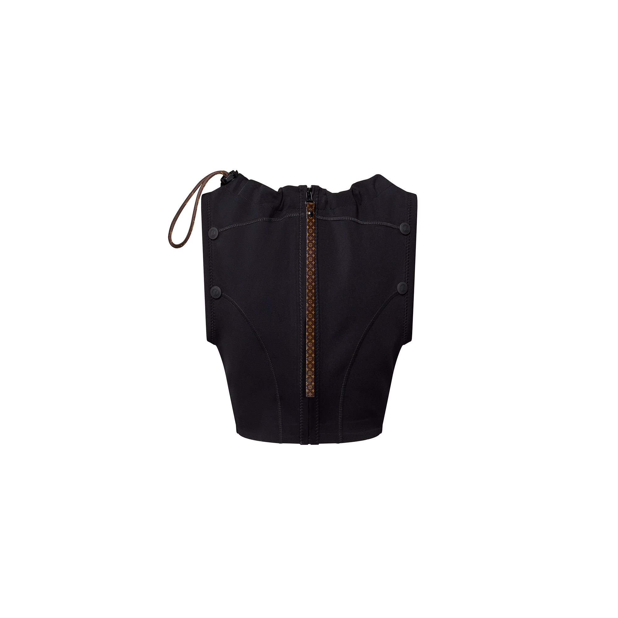 Color-Blocked Scuba Top - 3
