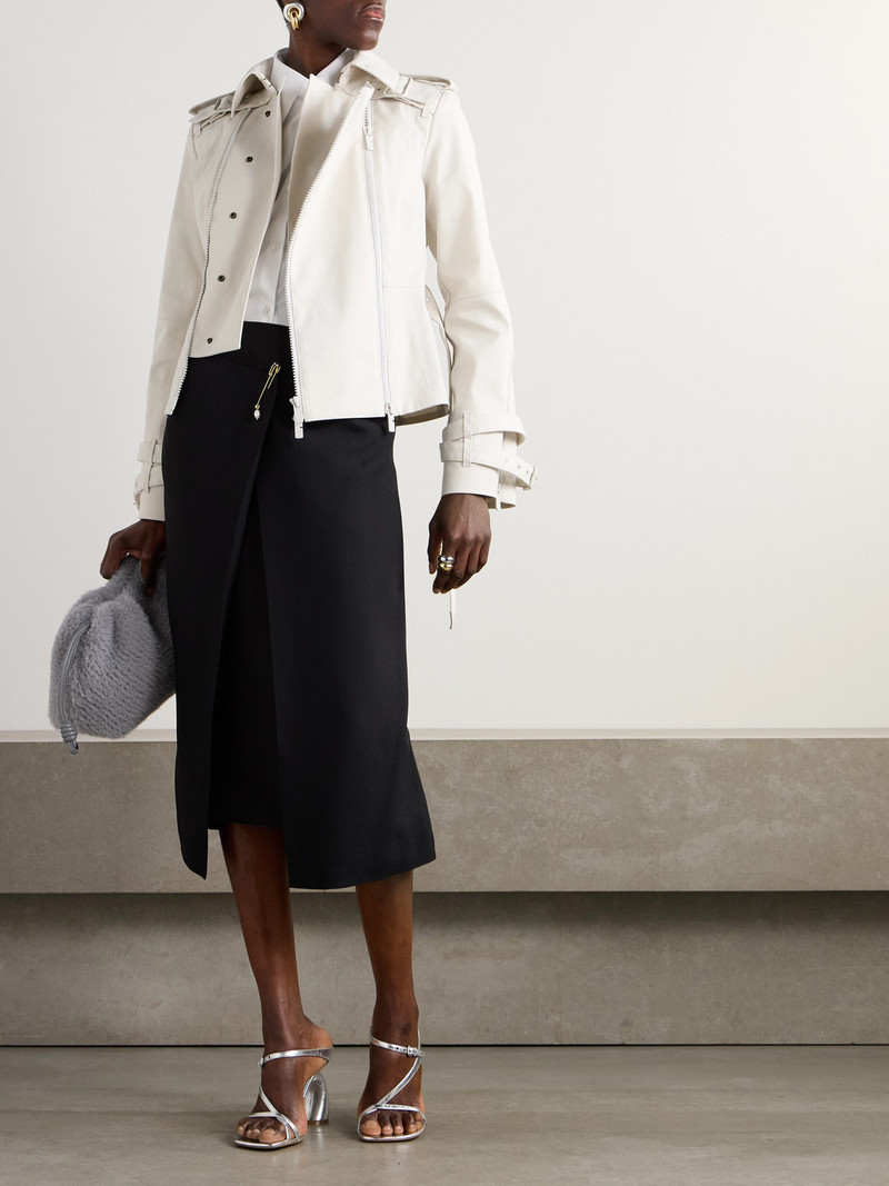 Burberry Belted Cotton-canvas Jacket outlook