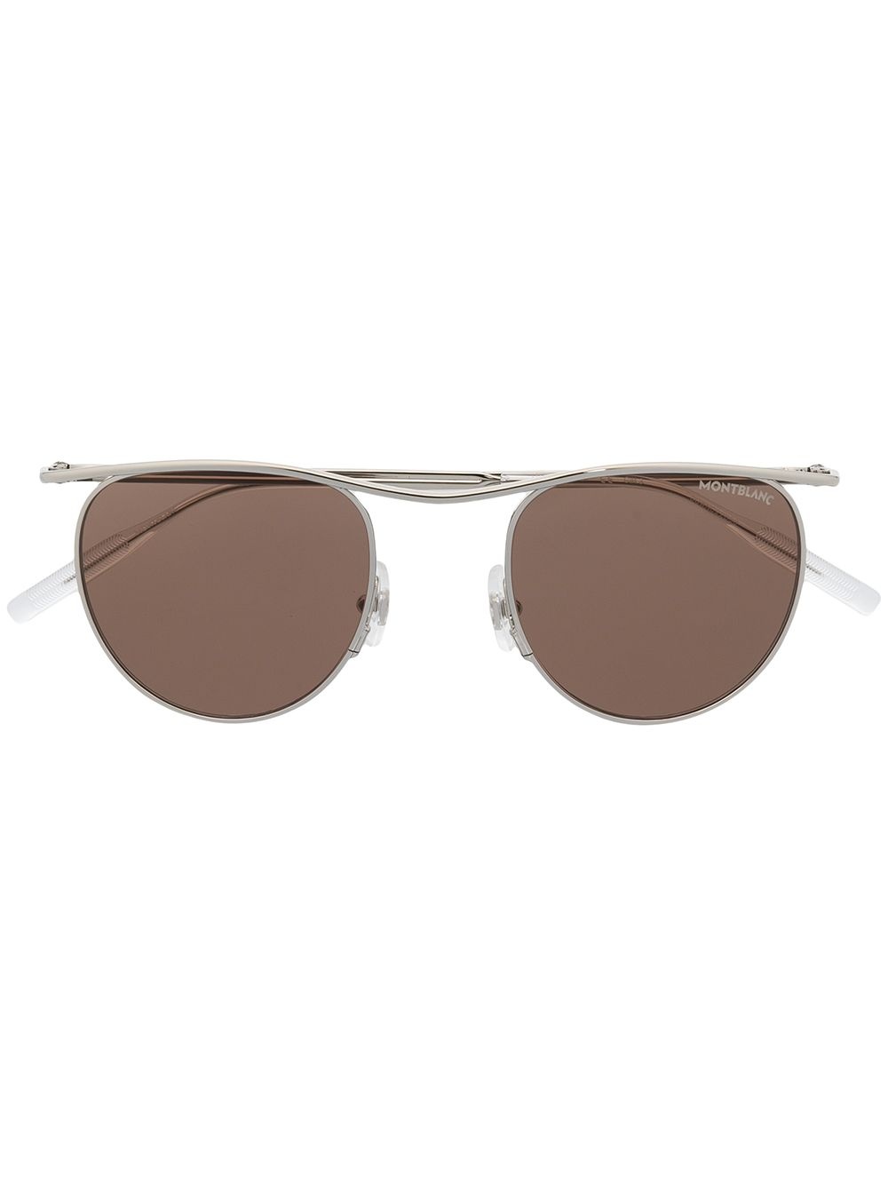 round-frame sunglasses - 1