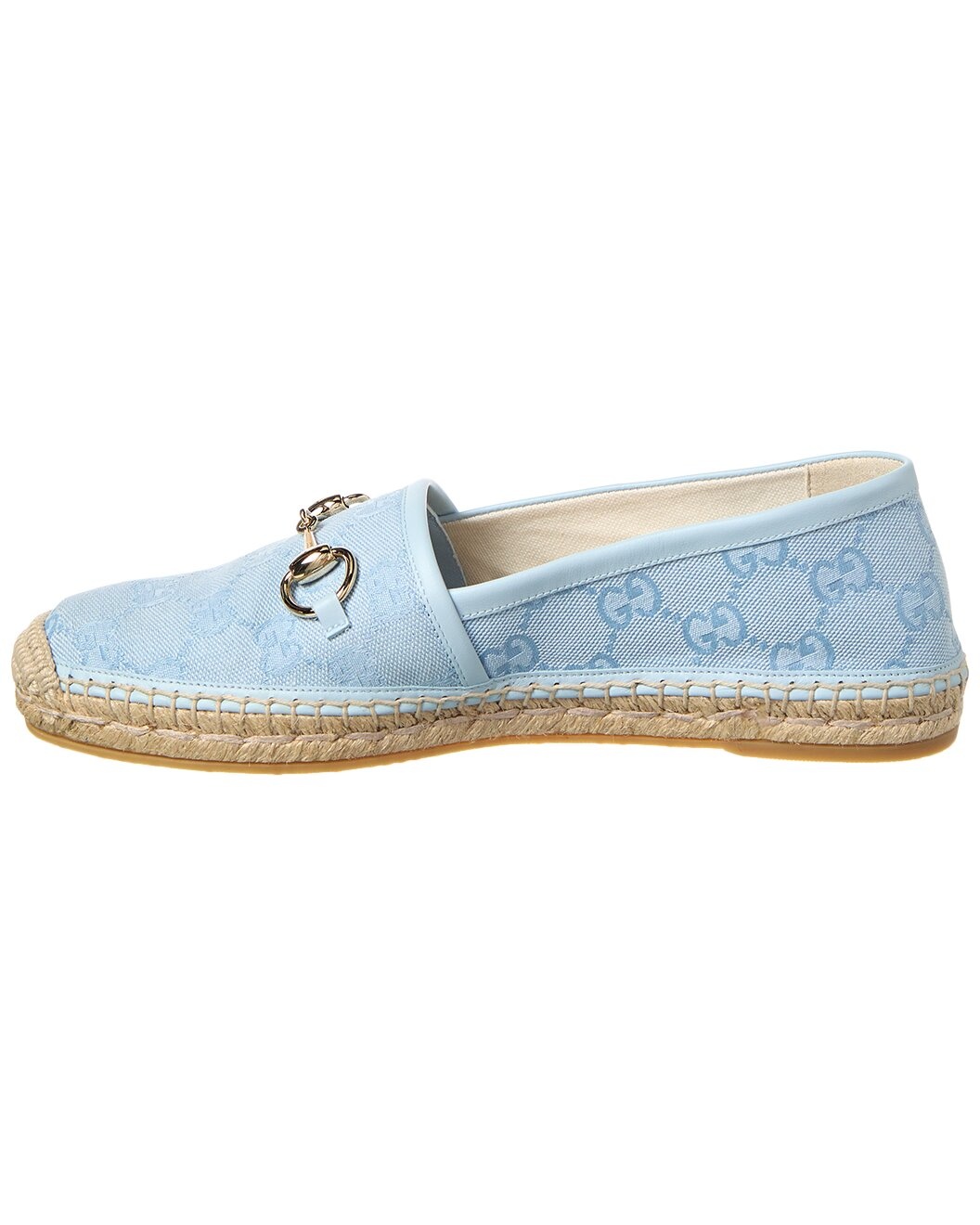 Gucci Horsebit Canvas Espadrille - 2