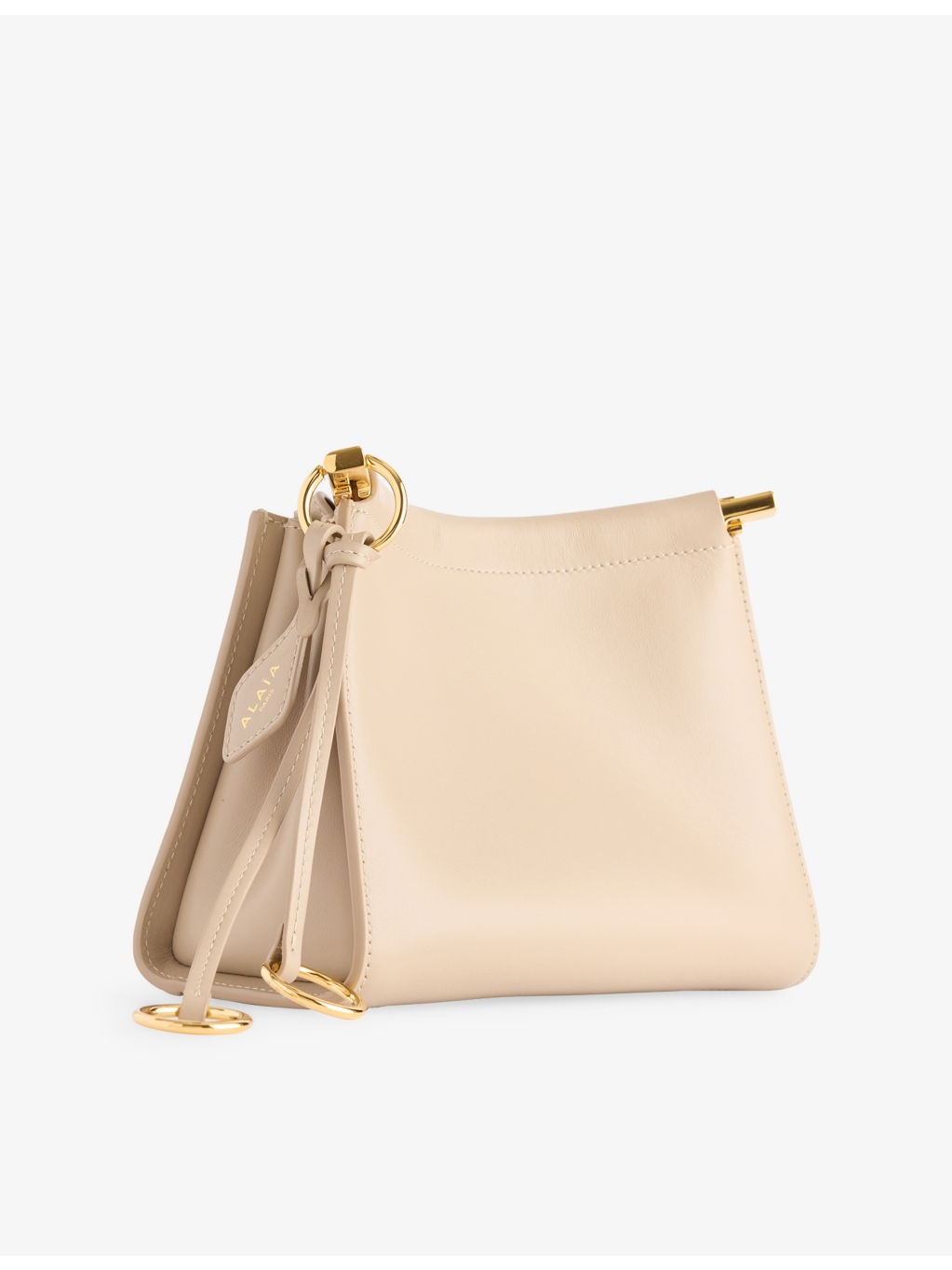 Le Click Square Small Leather Cross-Body Bag - 4