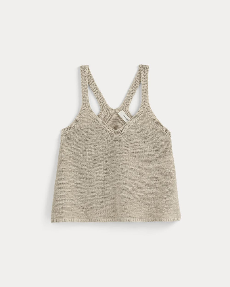 RACERBACK V-NECK SWEATER - 1