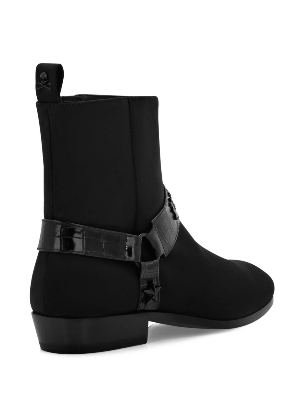 Nubuck suede ankle boots - 3