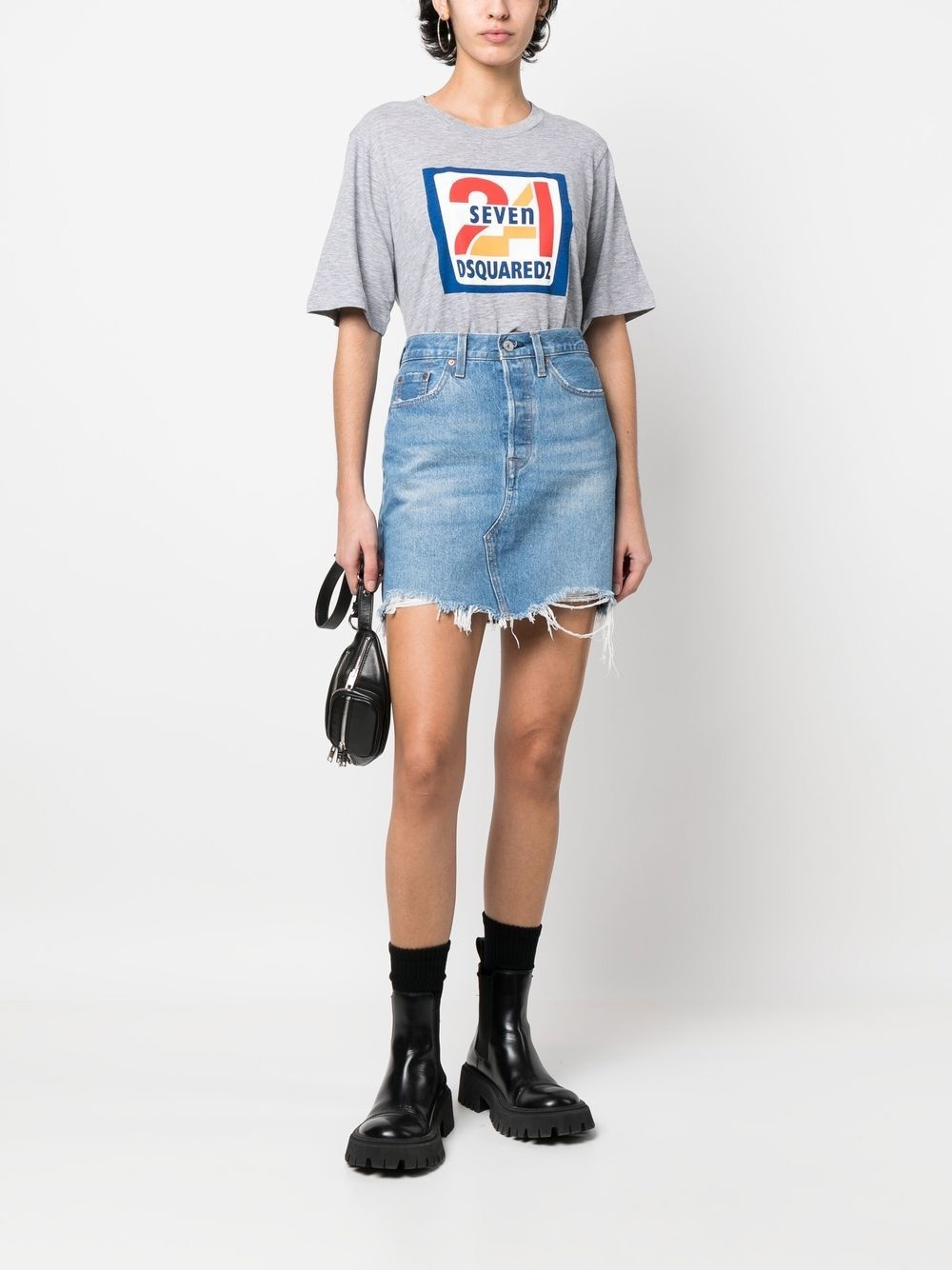 logo-print T-shirt - 2