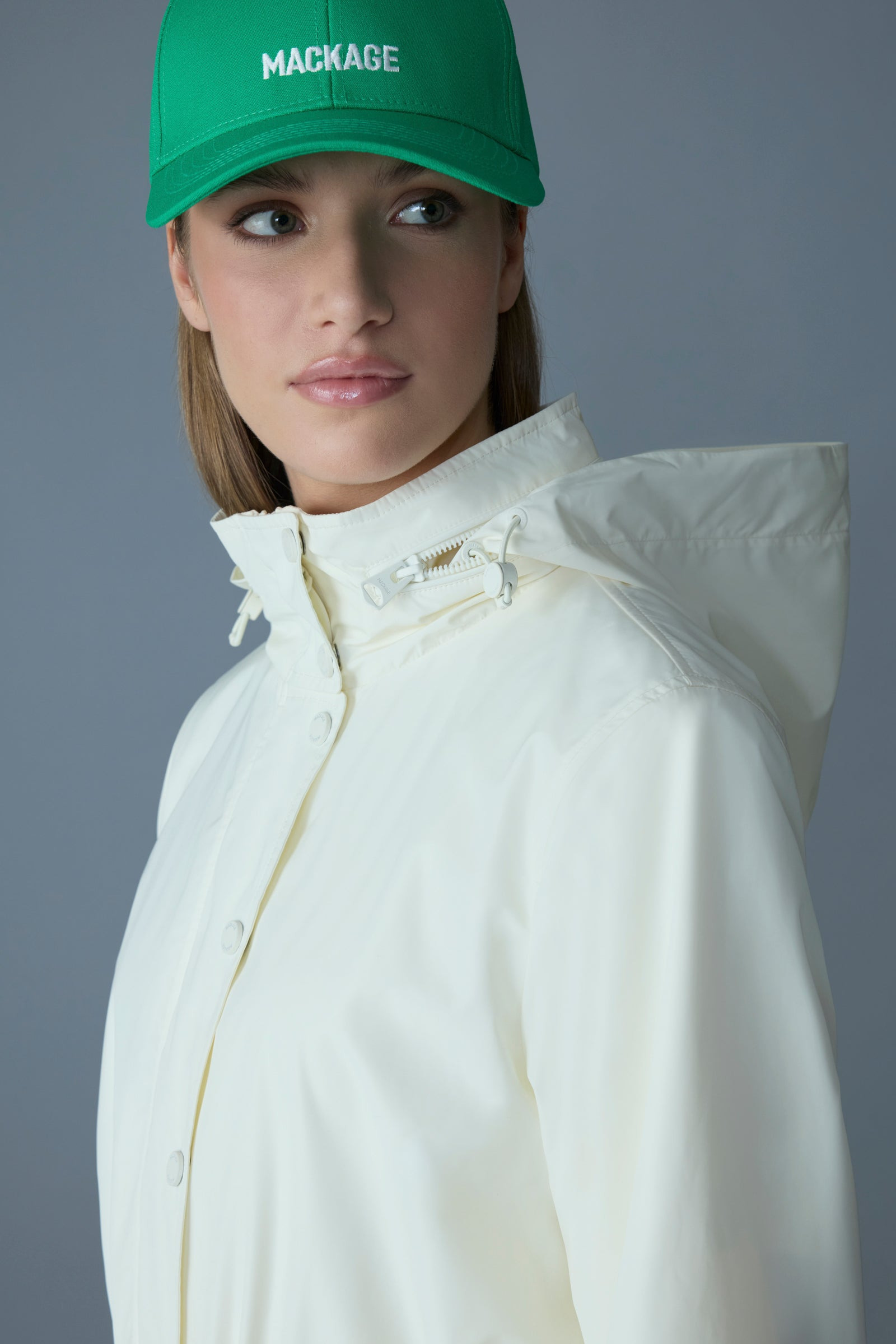 KERYN Medium-Length Rain Jacket - 5