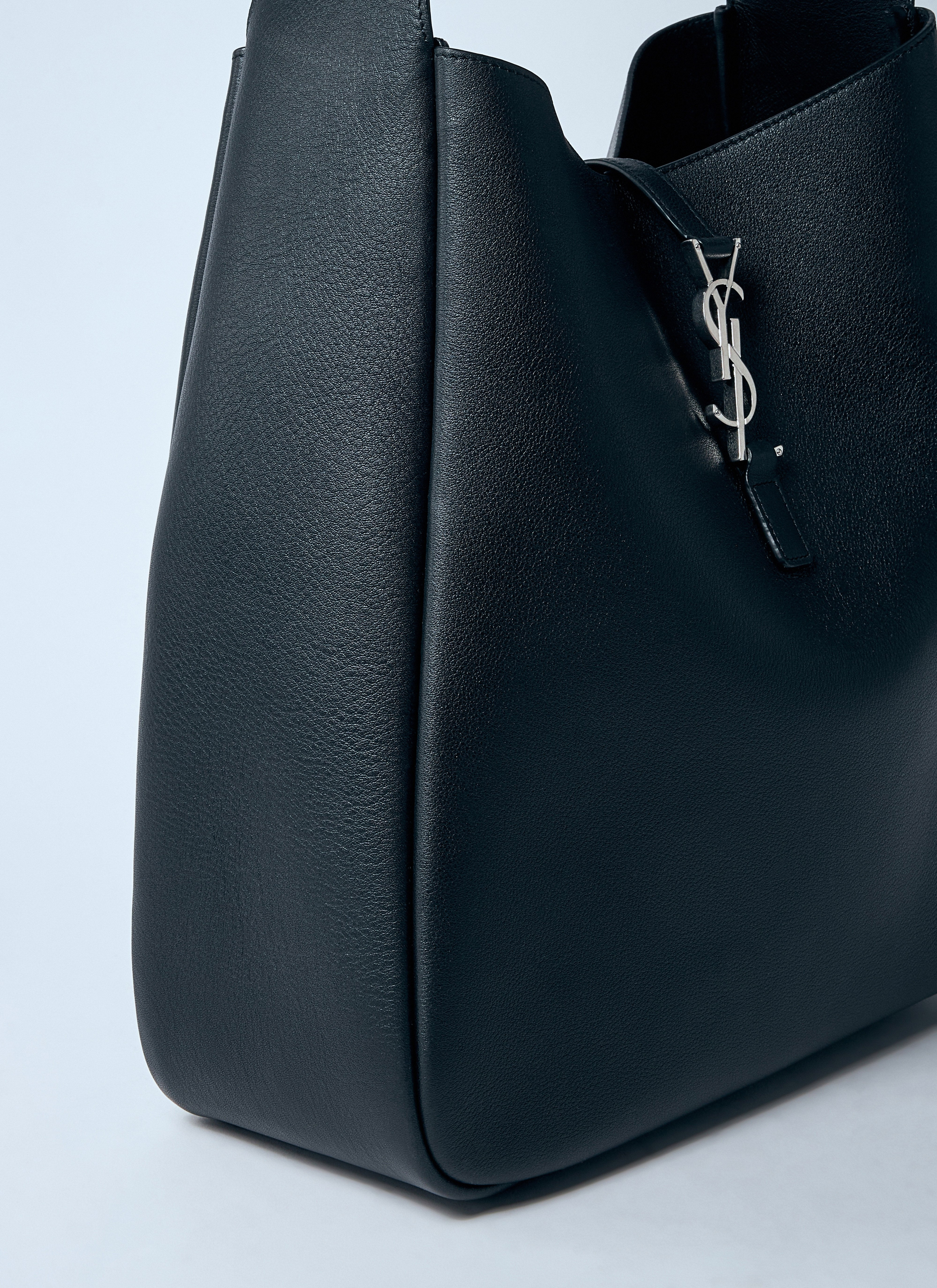 Saint Laurent Women Large Le 5 À 7 Leather Shoulder Bag - 3