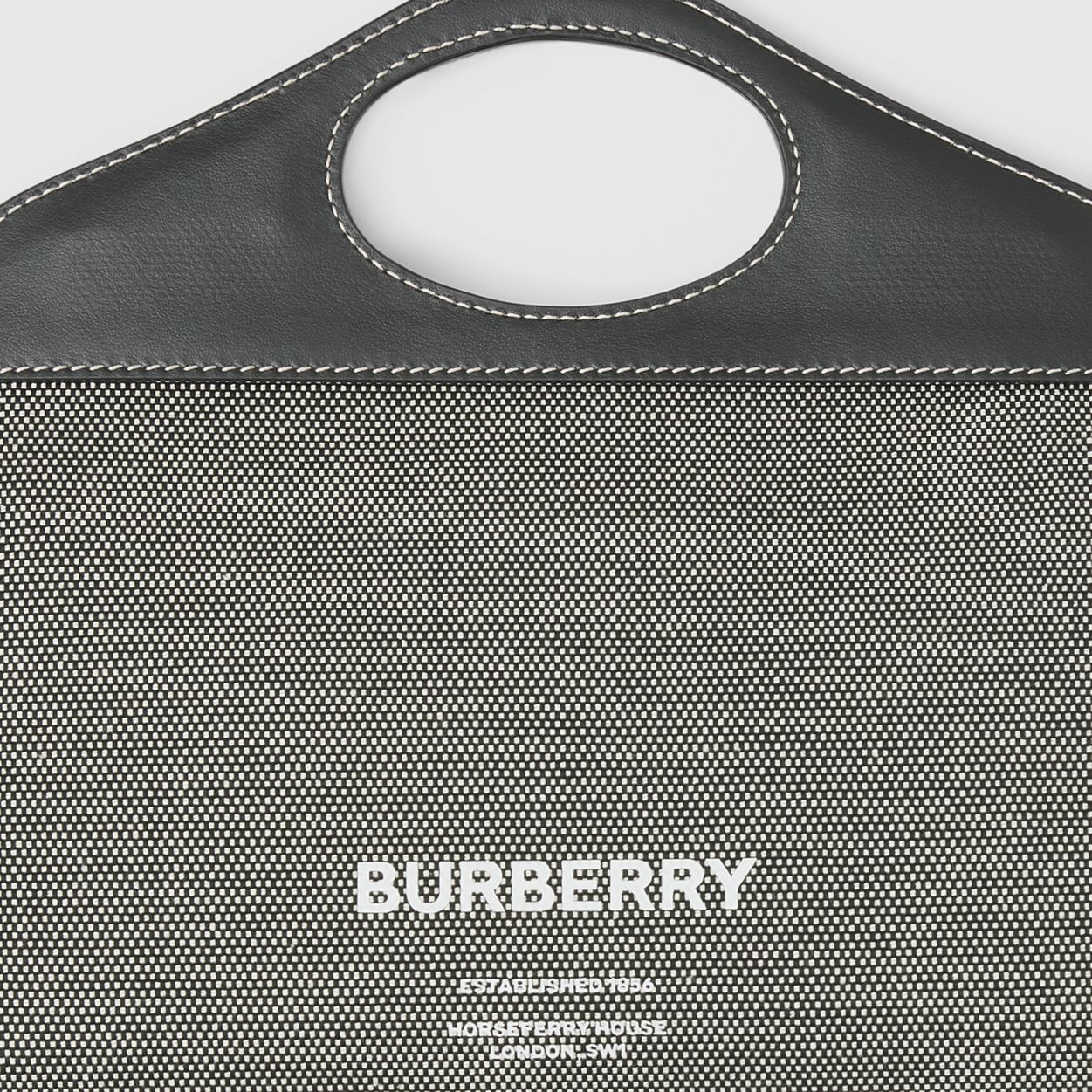 Horseferry Print Canvas Foldover Pocket Bag - 2
