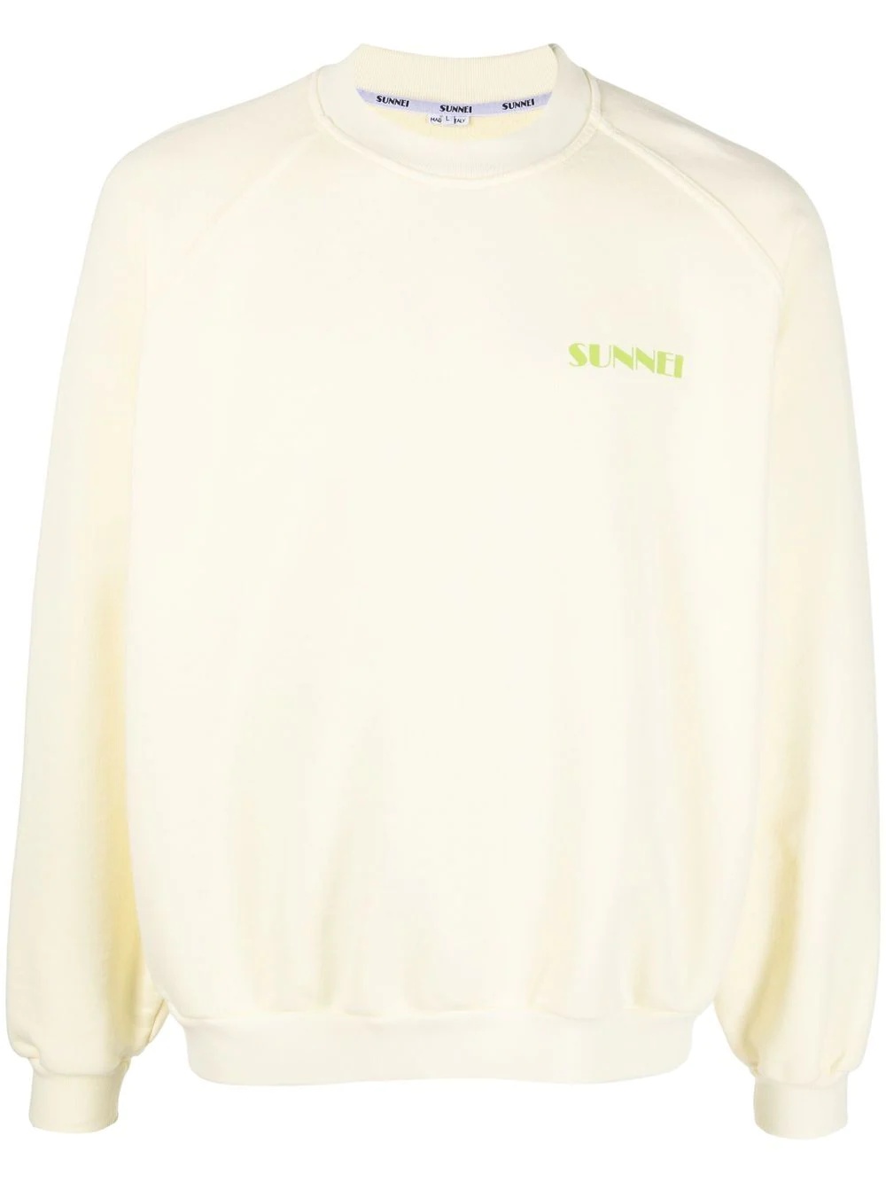 logo-print crew-neck sweatshirt - 1