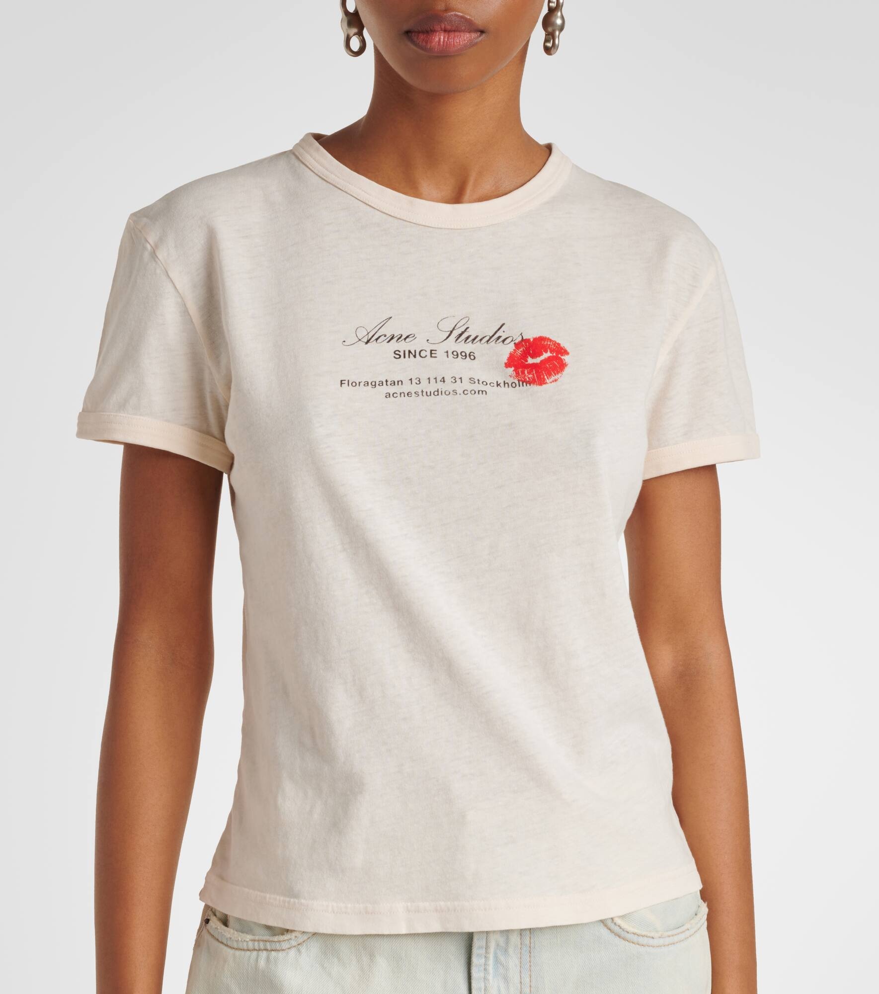Logo cotton jersey T-shirt - 5