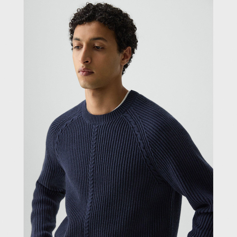 Crewneck Sweater in Wool-Cashmere 5