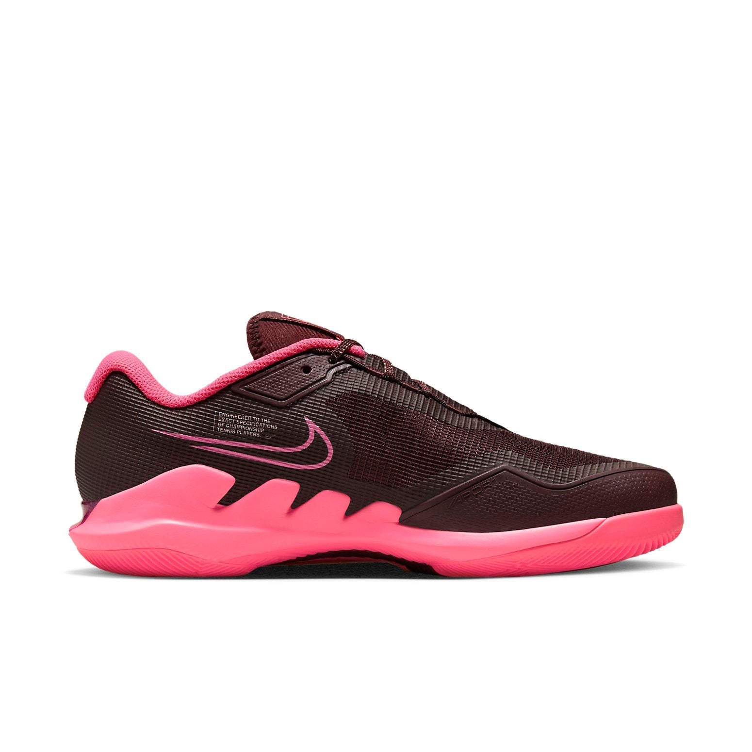 (WMNS) NikeCourt Air Zoom Vapor Pro Premium 'Burgundy Crush Hyper Pink' DQ4685-600 - 2