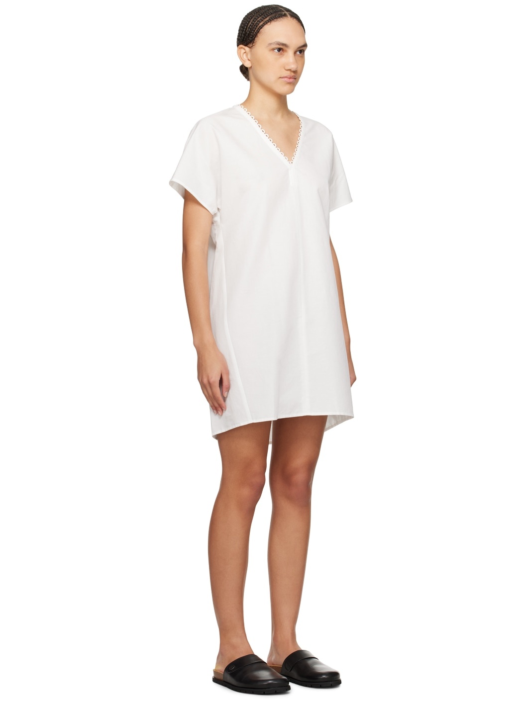 White Esme Minidress - 2