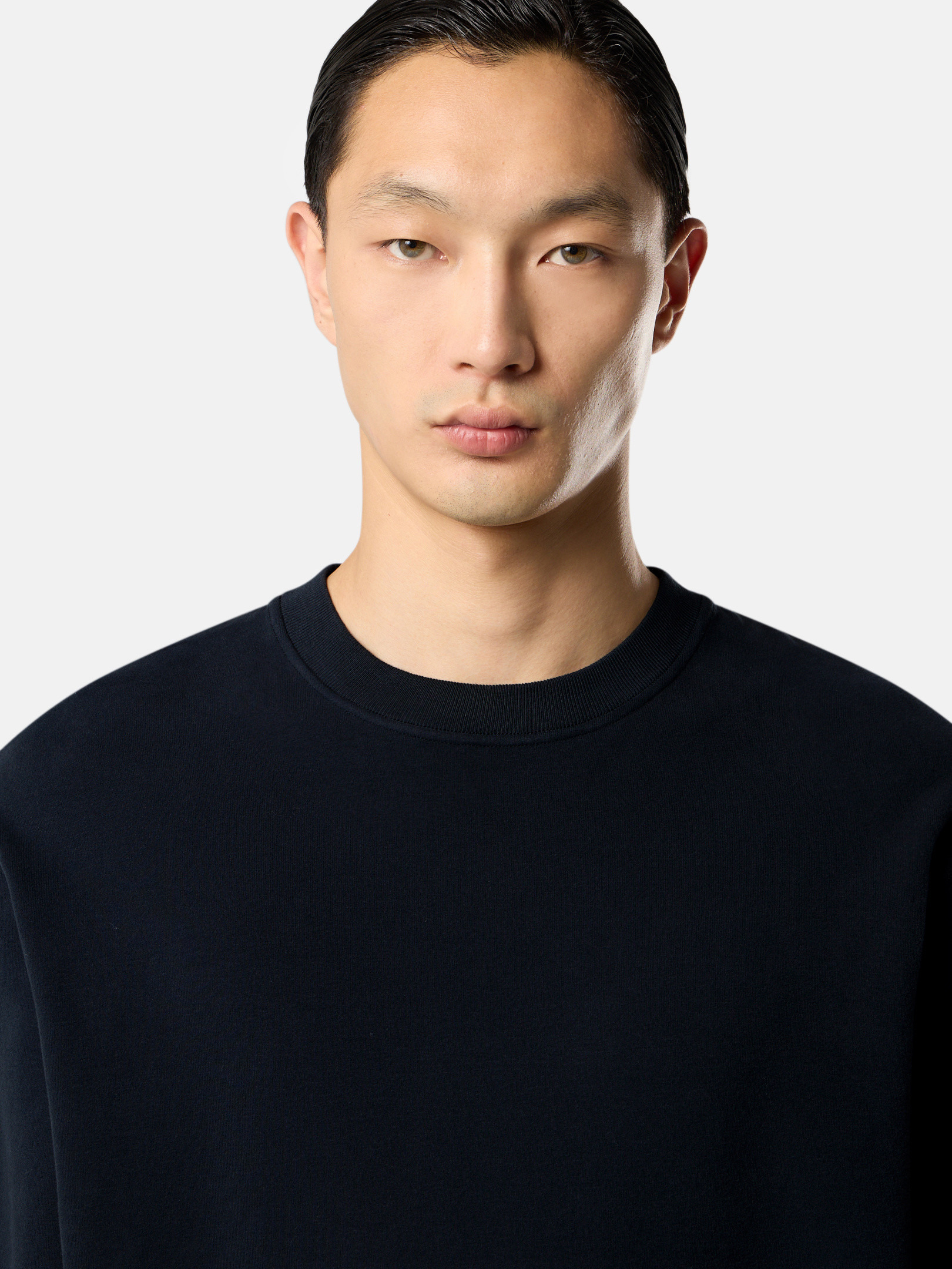 6100069 STRETCH COTTON FLEECE_STONE ISLAND GHOST - 4