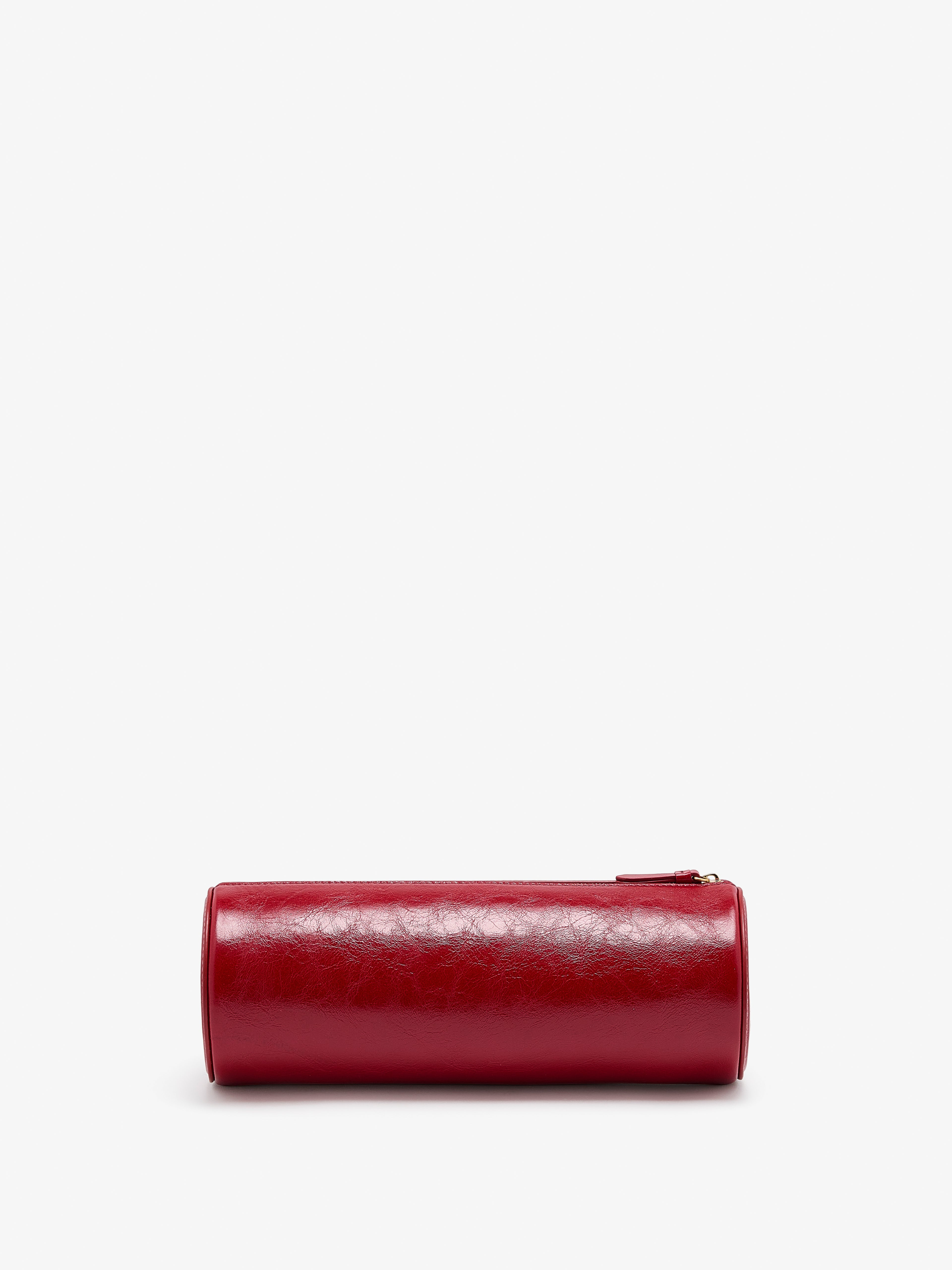 Silo Clutch in Shiny Calf - 4
