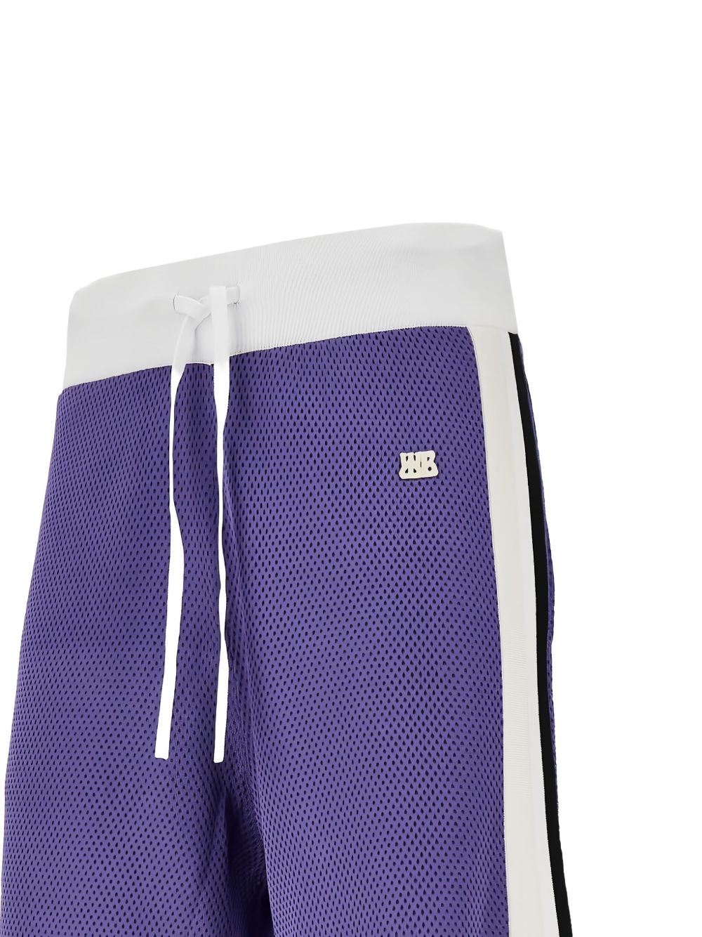 logo-patch track shorts - 2