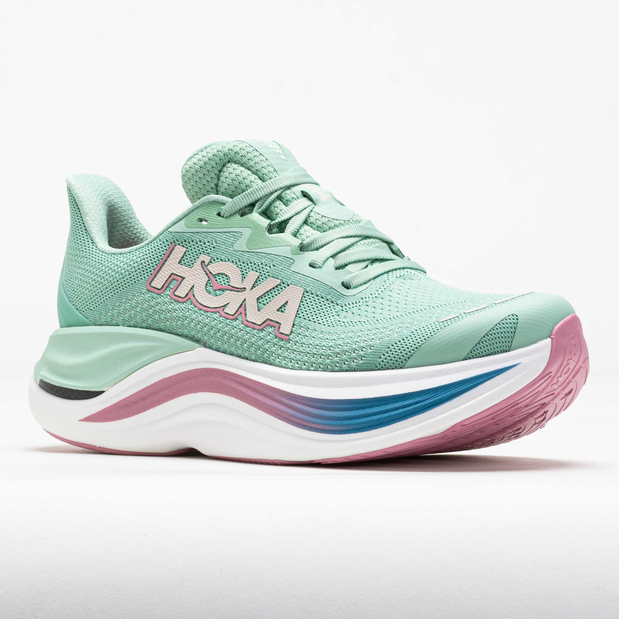 HOKA Skyward X Women's Jadeite/Dried Rose - 5