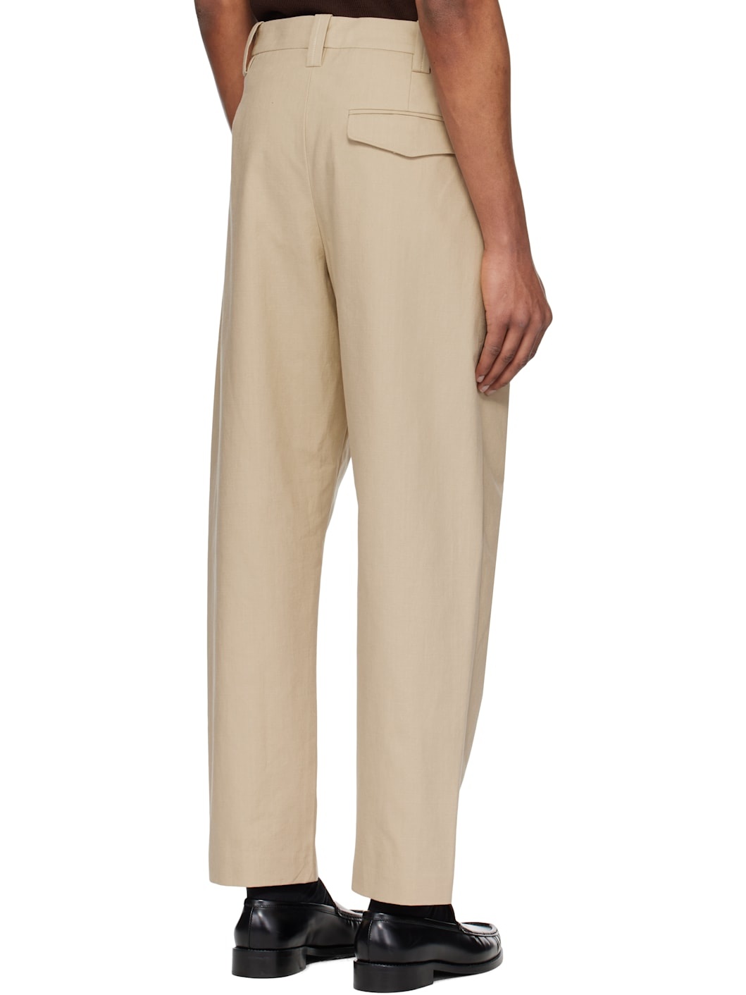 A. P.C. Beige Renato Trousers - 3