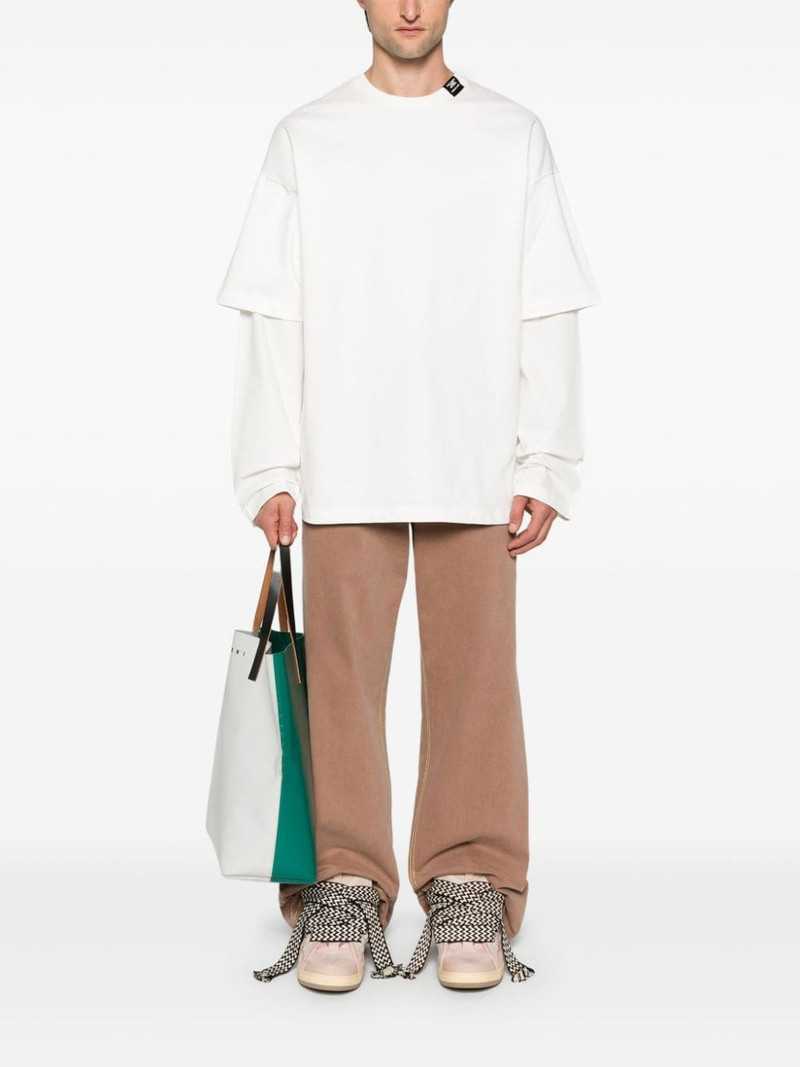 OAMC layered organic cotton T-shirt outlook