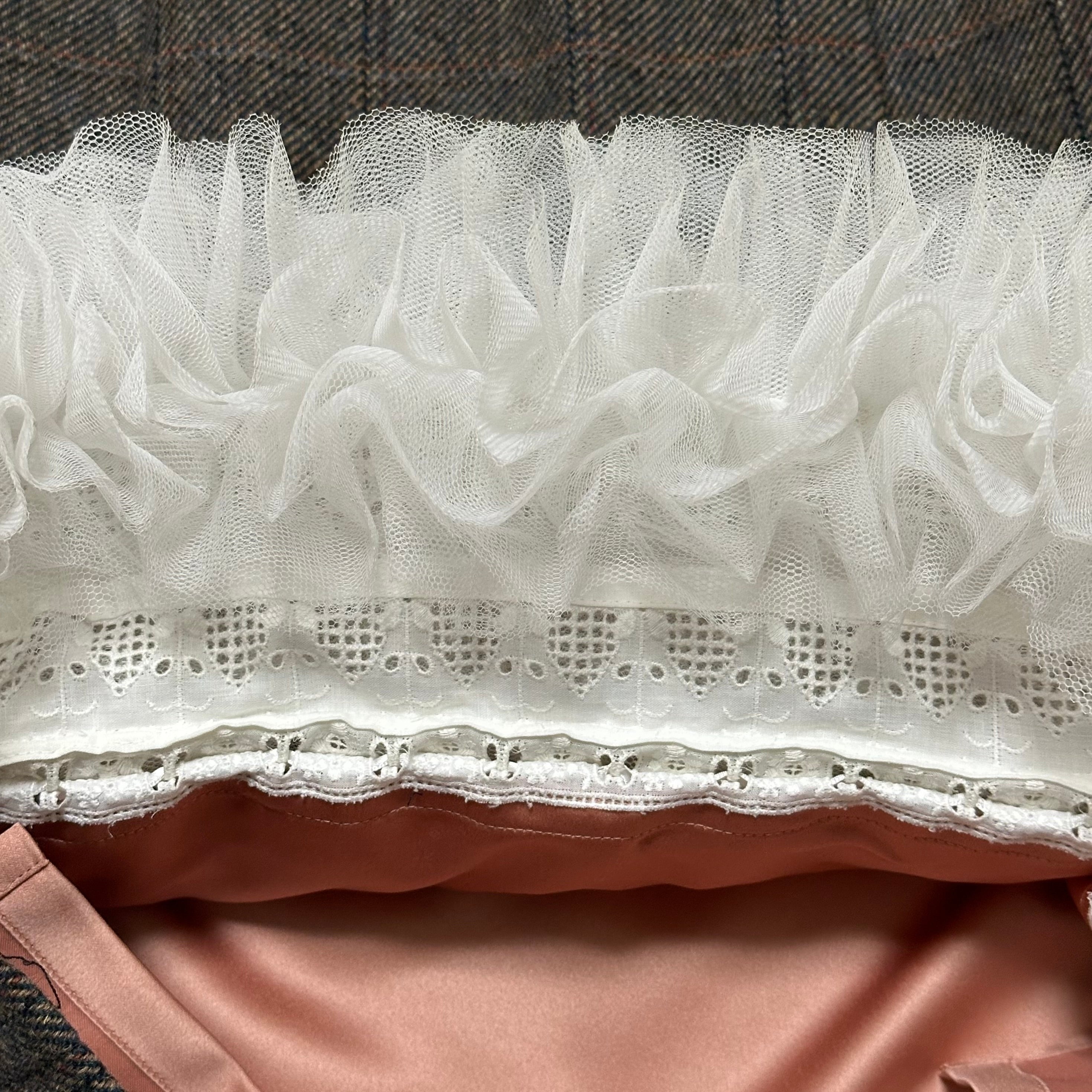 VIVIENNE WESTWOOD Fall Winter 1989 "Time Machine" Tulle Midi Skirt - 7