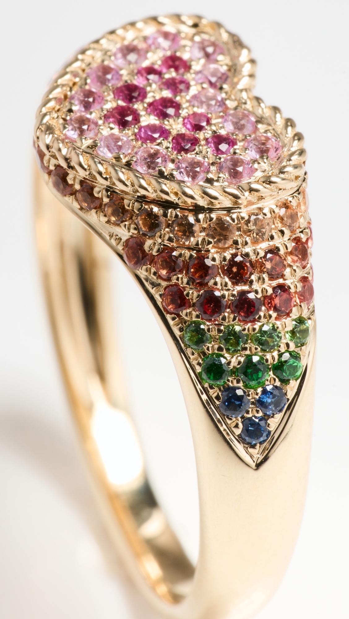 Baby Chevaliere Cur Rainbow Ring - 4