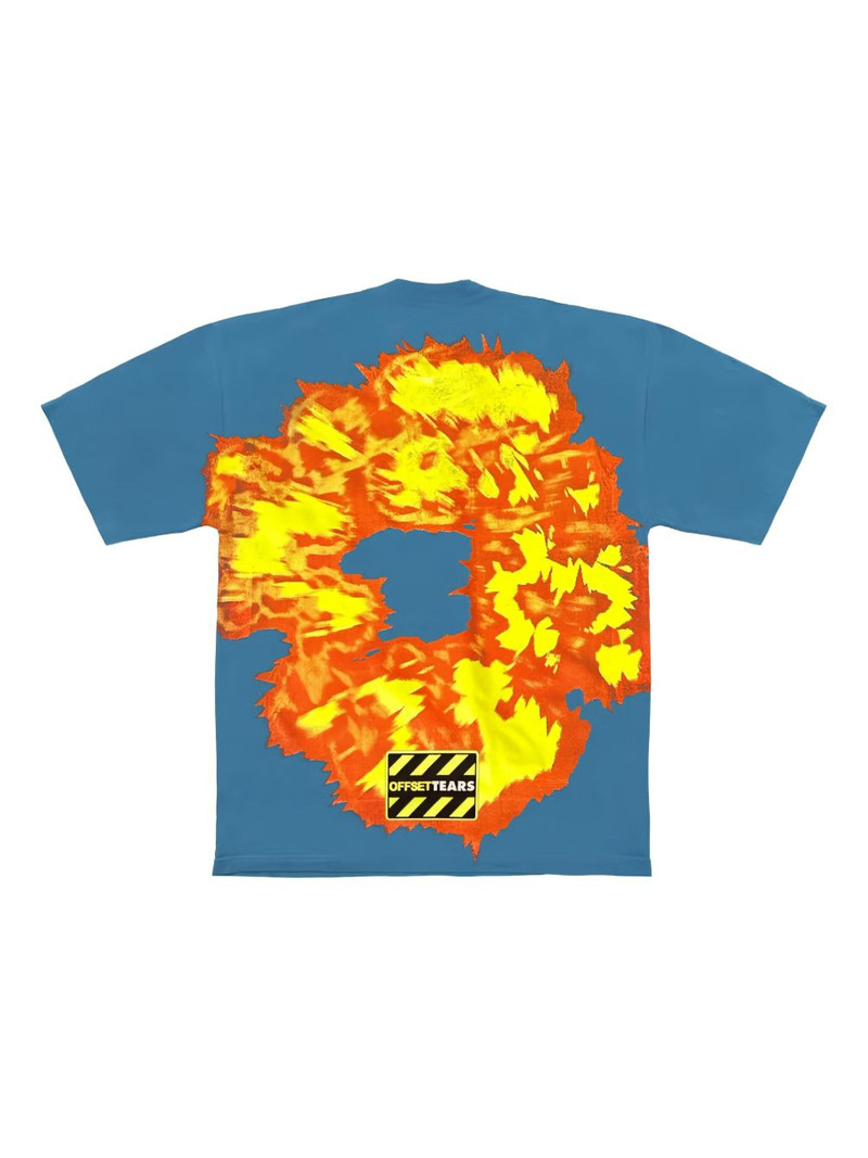 DENIM TEARS x Offset Set It Off #1 cotton T-shirt outlook