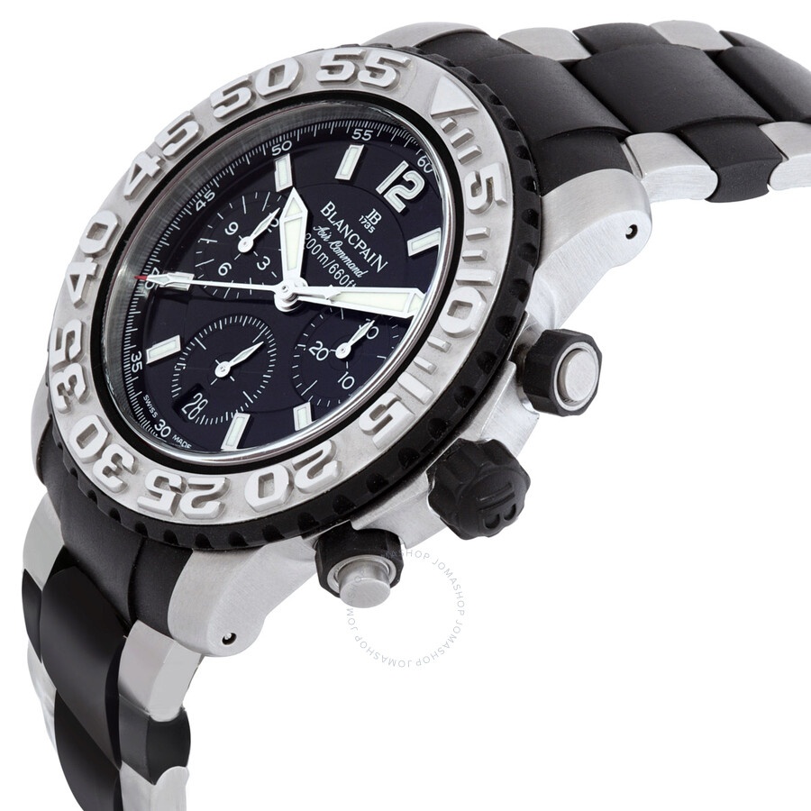 Blancpain Specialties Air Command Chronograph Automatic Black Dial Men's Watch 2285F-6530-66 - 2