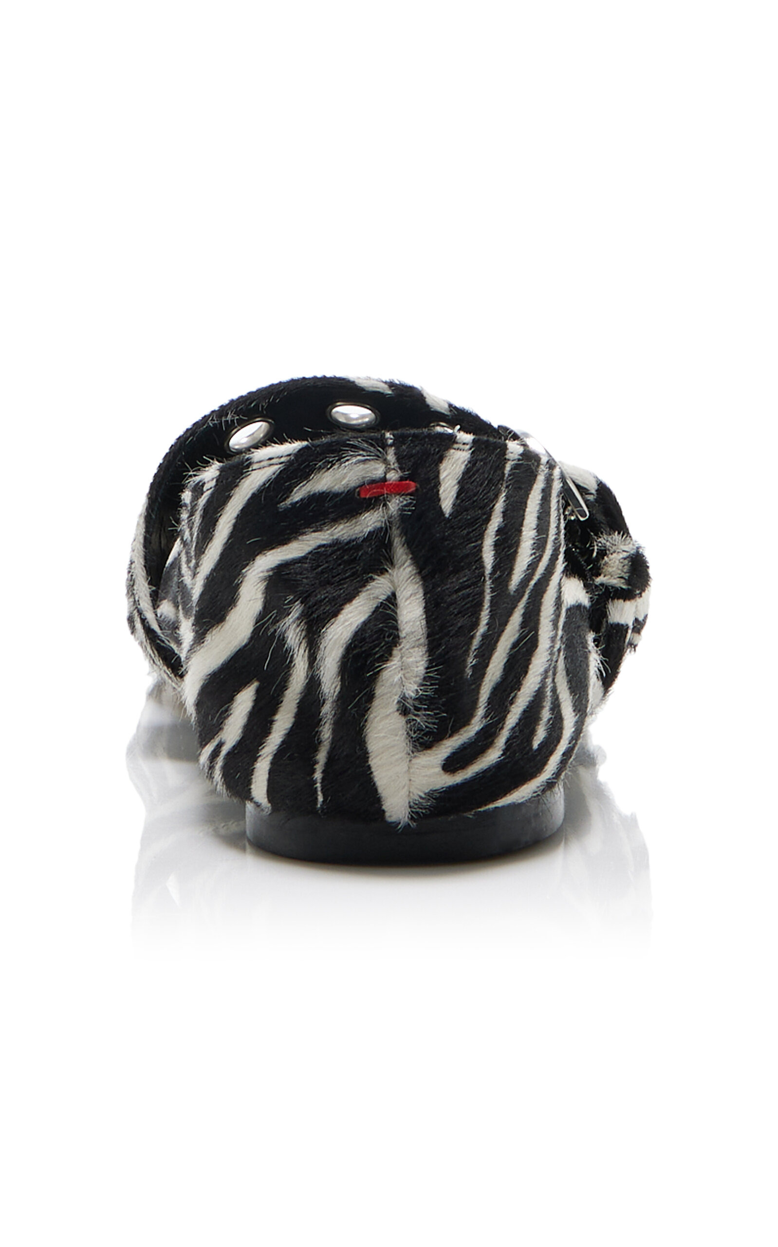 Uma Zebra Pony Hair Mary Jane Flats animal - 5