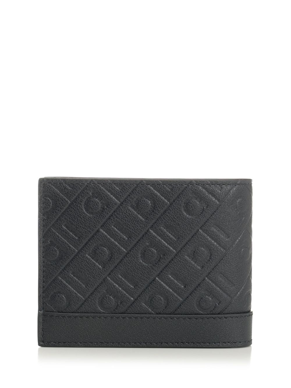 Md Embossed Classic Wallet Wallets Blue - 3