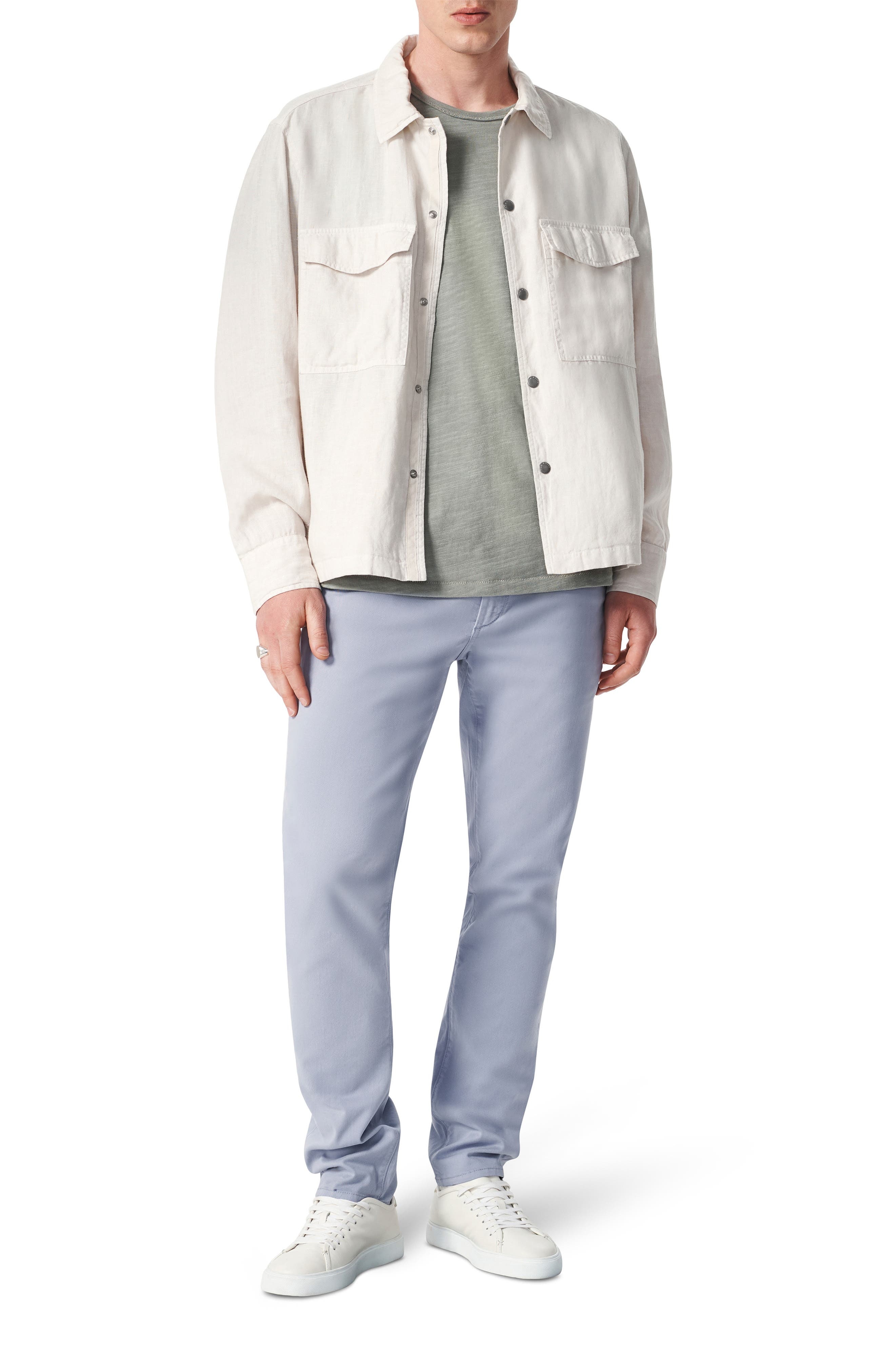 rag & bone Fit 2 Stretch Cotton Chino Pants in Sky Blue at Nordstrom - 6