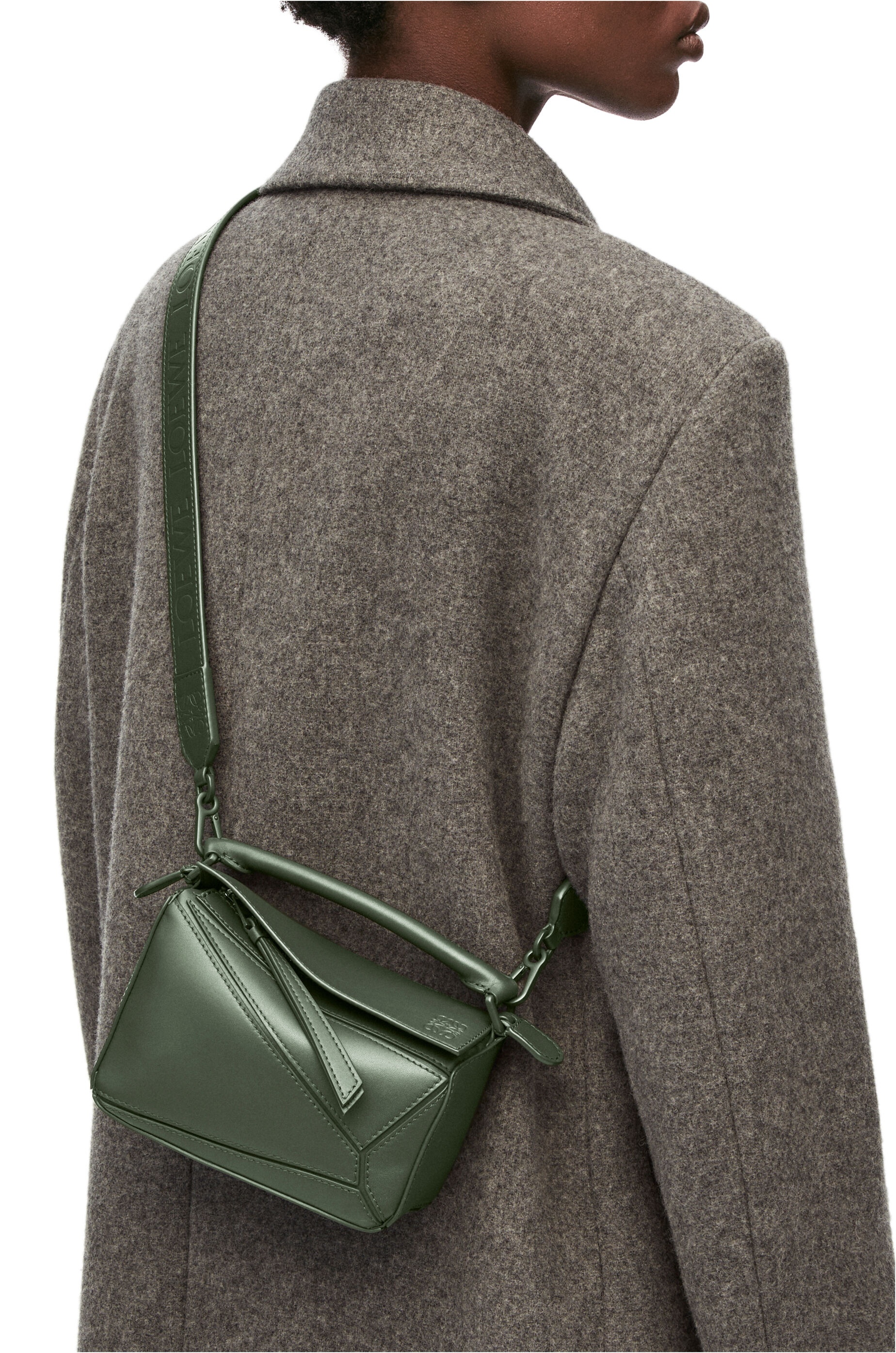 Mini Puzzle bag in satin calfskin - 2