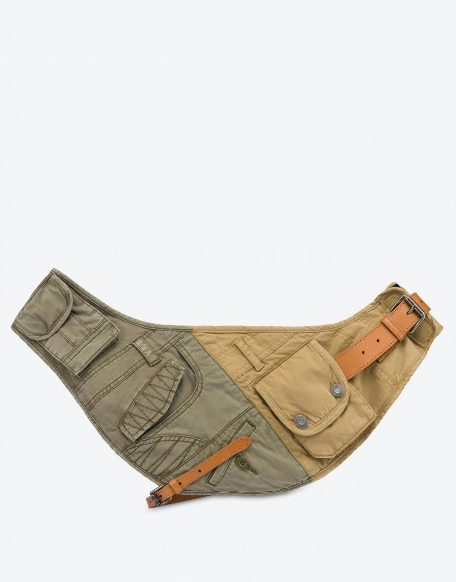 PATCHWORK MAXI WAIST BAG - 2
