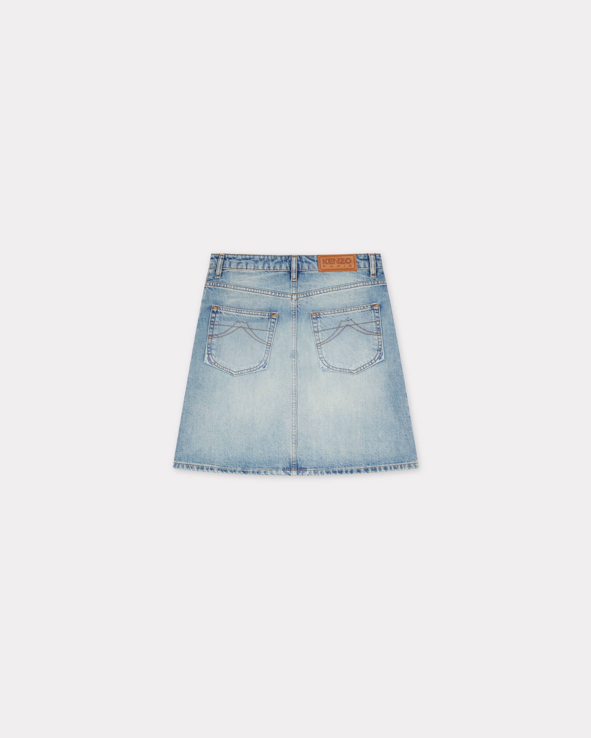 Short skirt in japanese denim - 2
