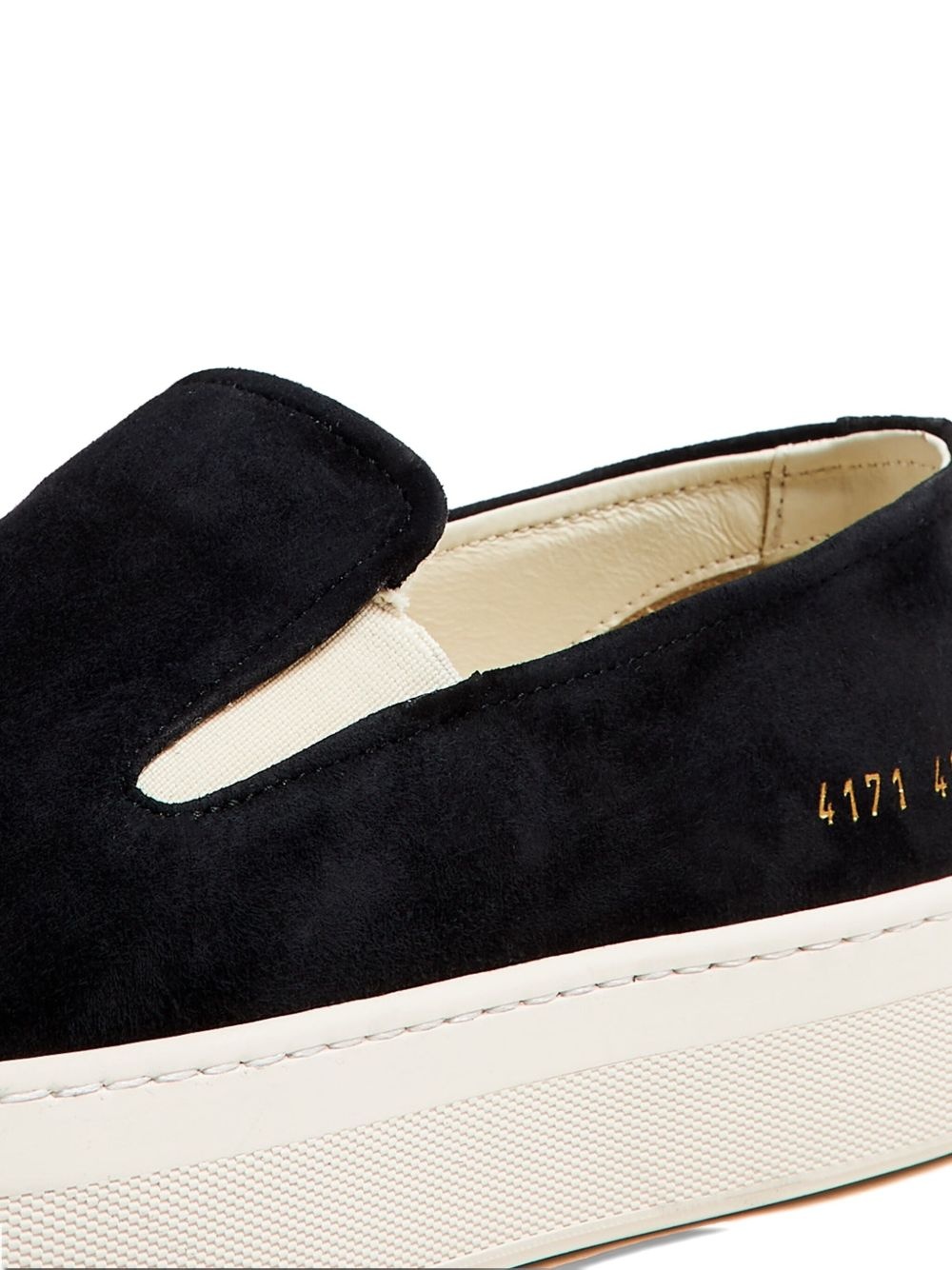 slip-on suede sneakers - 4