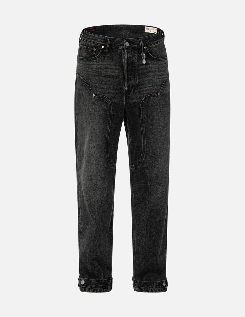 EVISU Distressed Edges Inserted Daicock Baggy Jeans outlook