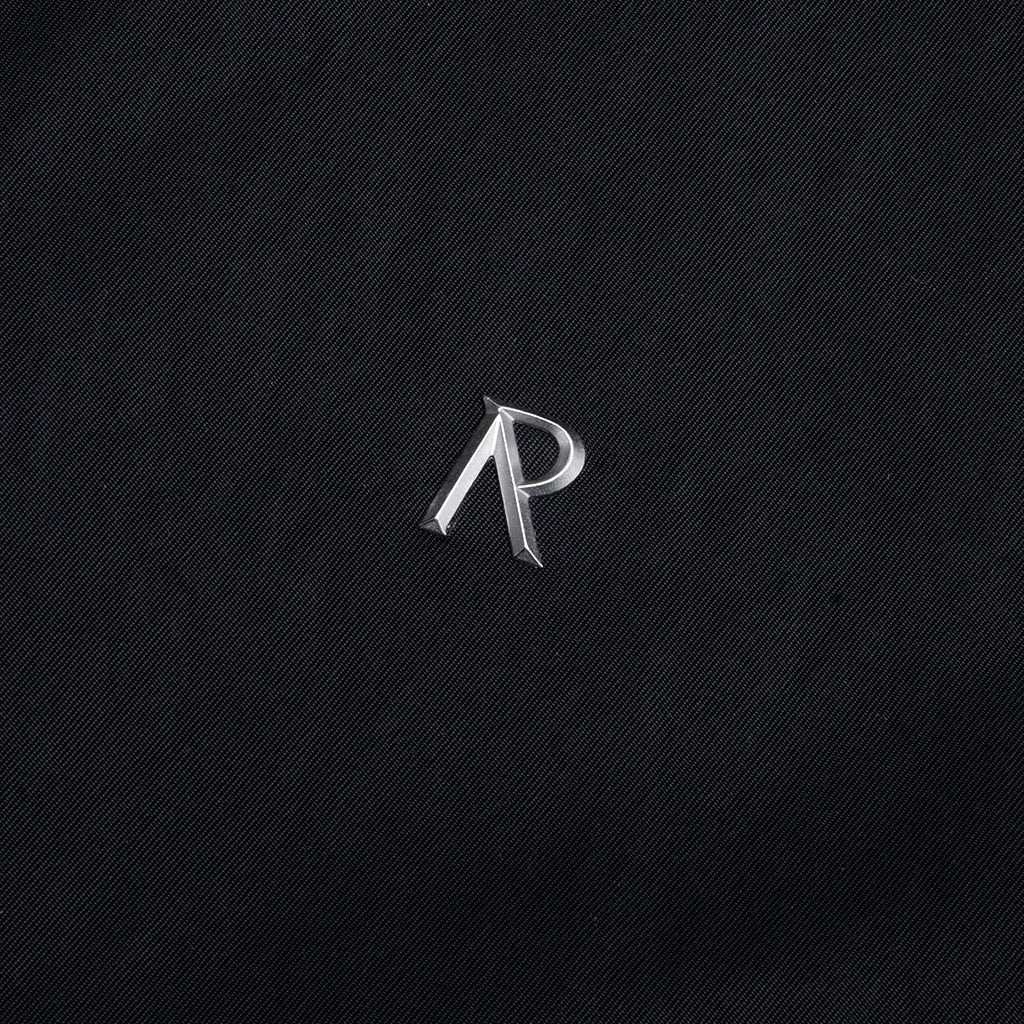 NYLON JACKET - JET BLACK - 3