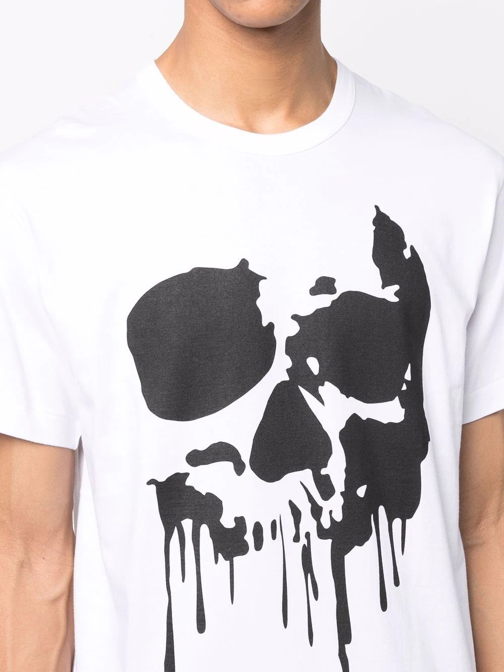 skull-print short-sleeve T-shirt - 5