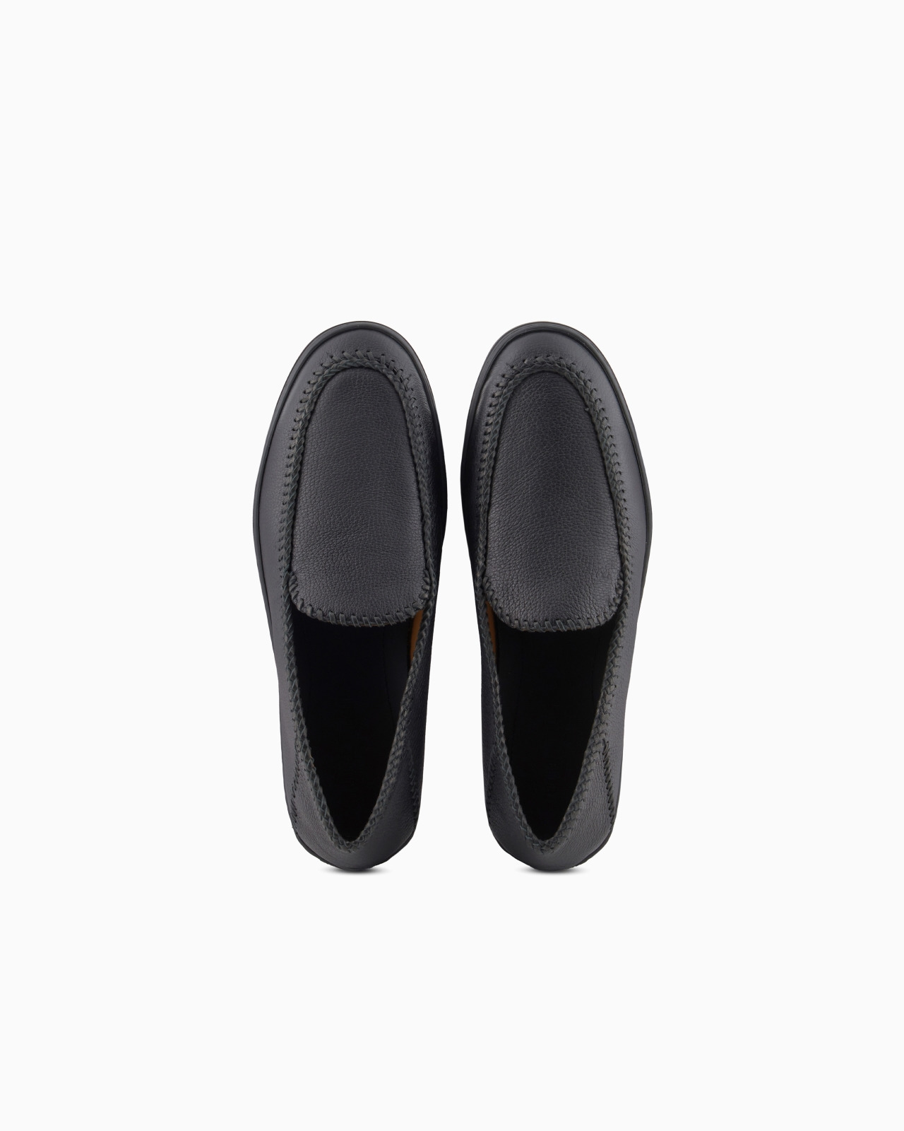 Galleria 3 deerskin slip-ons with threading - 3