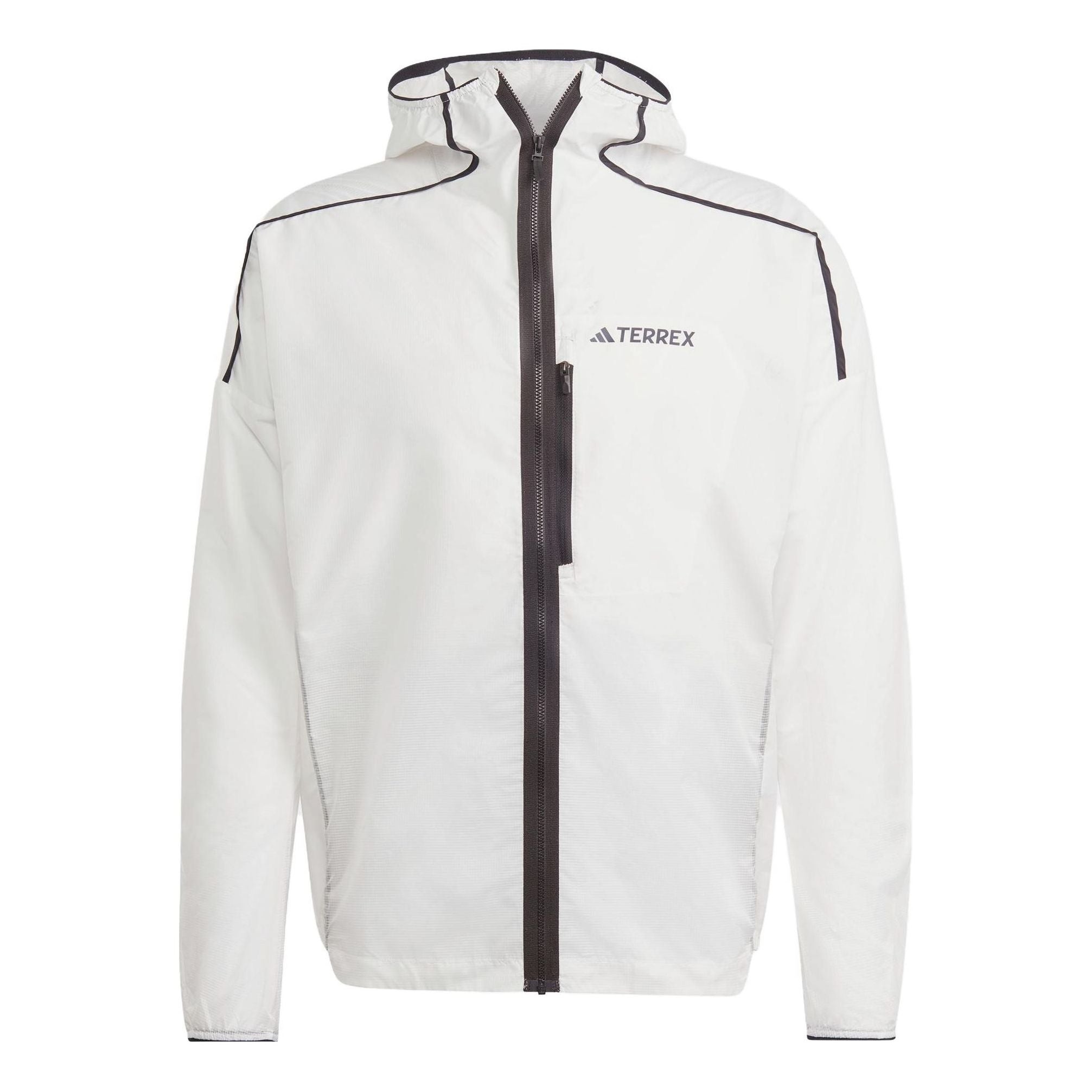 adidas Terrex Agravic Windweave Trail Running Windbreaker Jacket 'White' HT9389 - 1