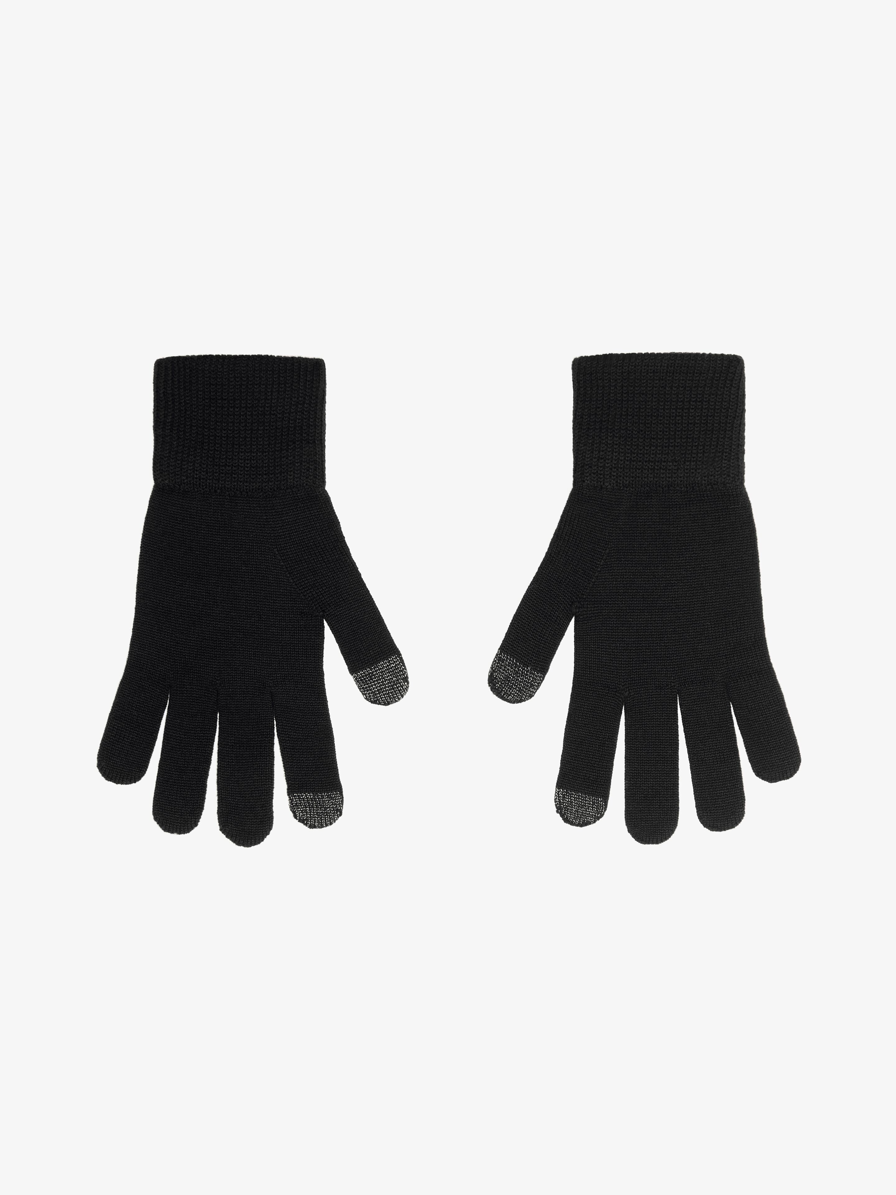 4G WOOL KNIT GLOVES - 3