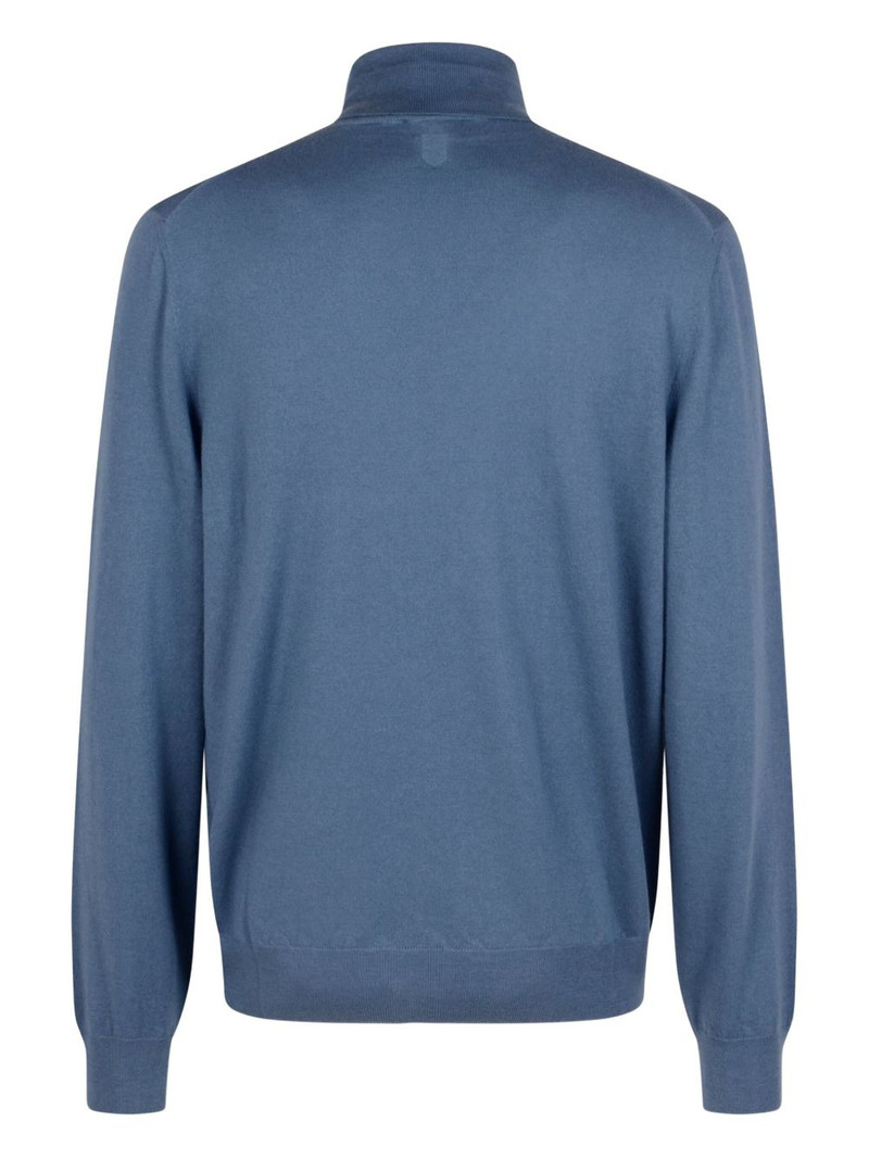 roll-neck knitted sweater 3