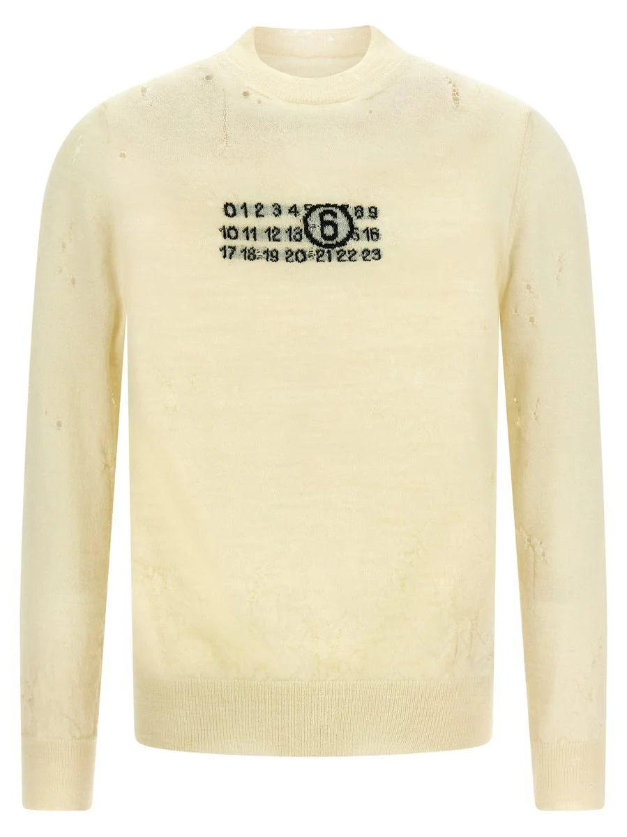 MM6 Maison Margiela 'Numeric Signature Mm6' Sweater - 1